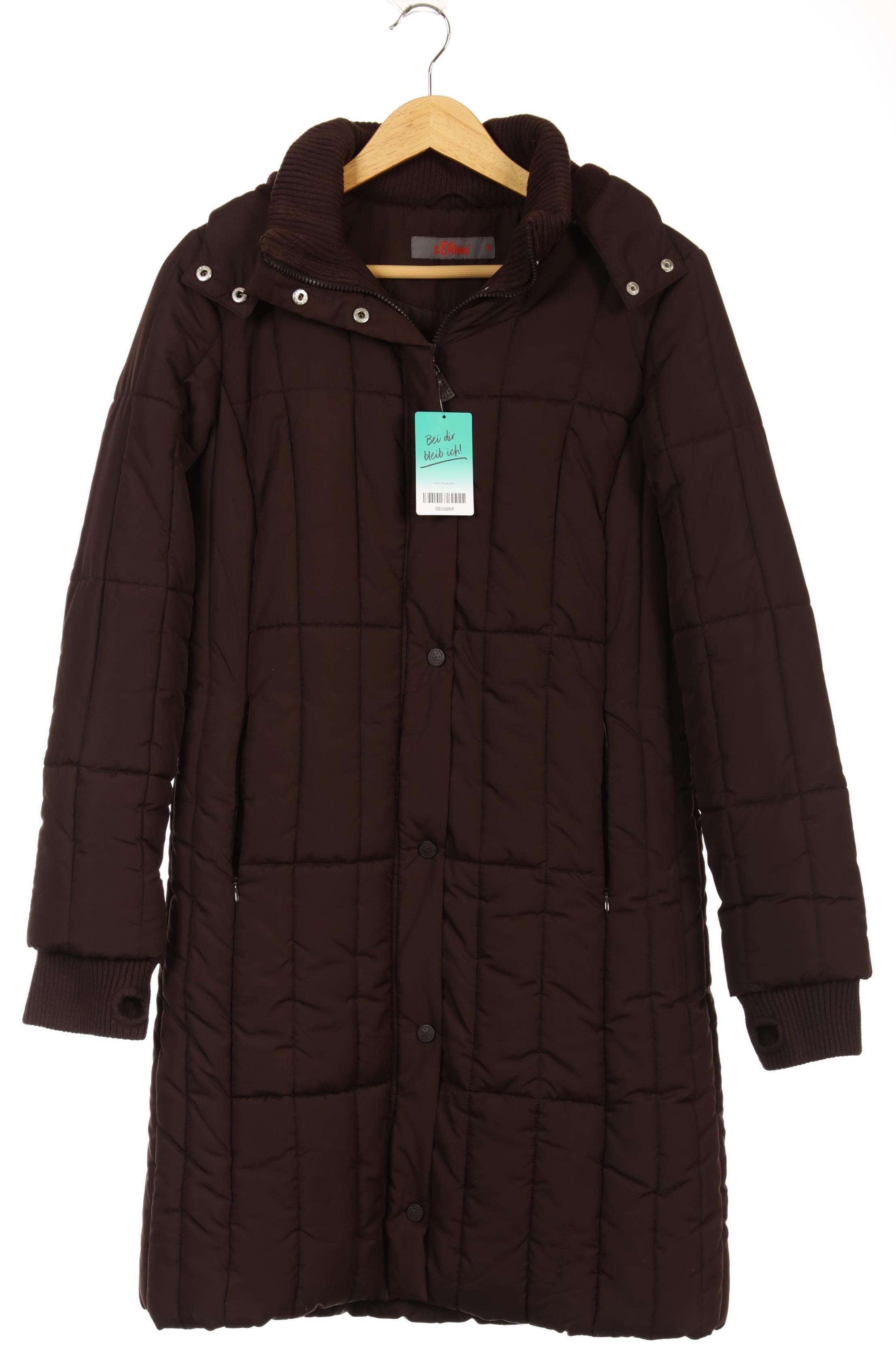 

s.Oliver Damen Mantel, braun, Gr. 38