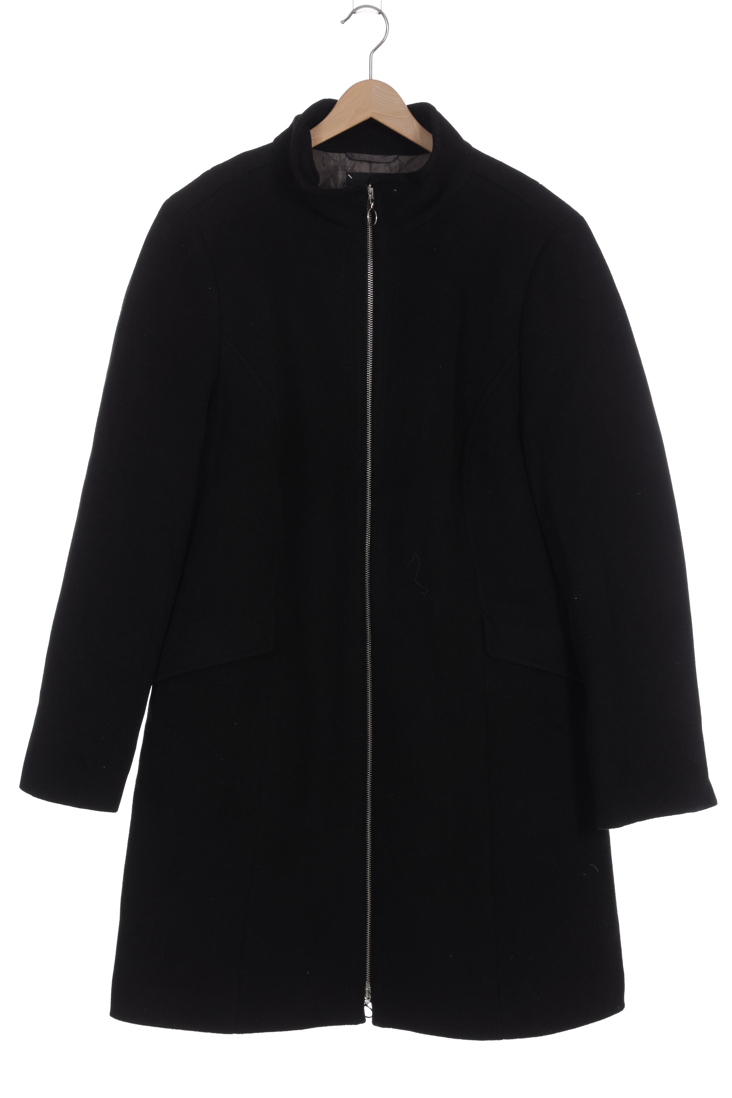 

s.Oliver Damen Mantel, schwarz, Gr. 46