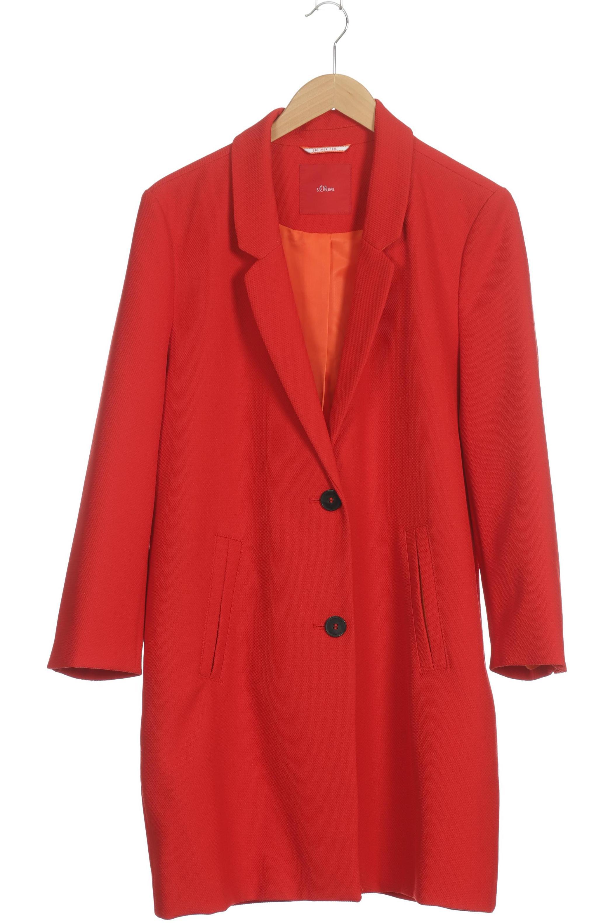 

s.Oliver Damen Mantel, rot, Gr. 42