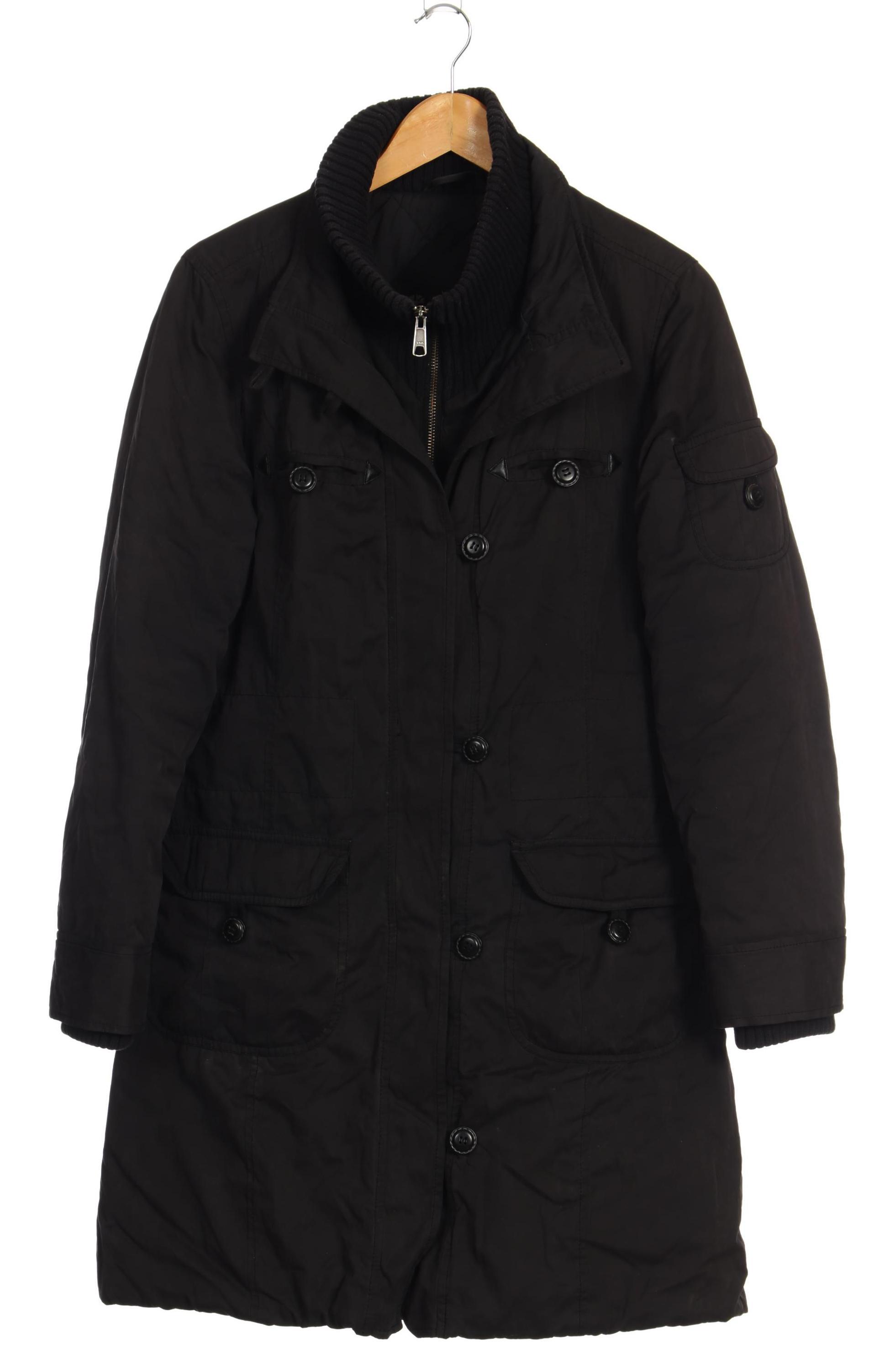 

s.Oliver Damen Mantel, schwarz, Gr. 38