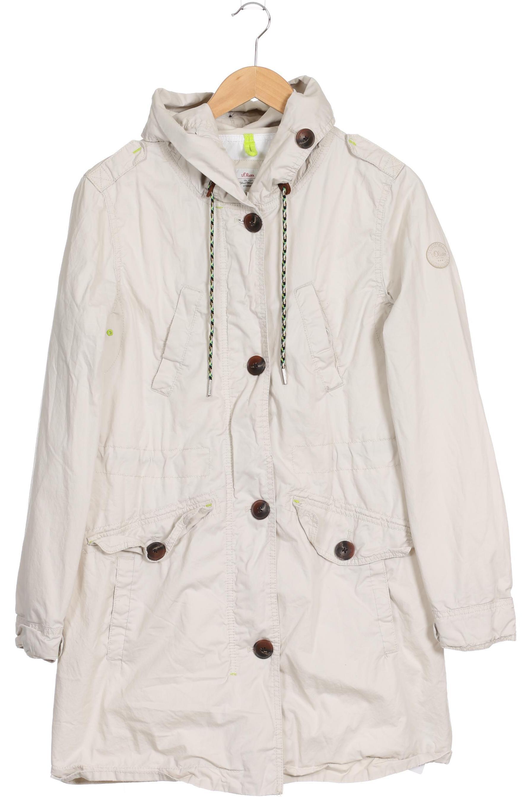 

s.Oliver Damen Mantel, beige, Gr. 36