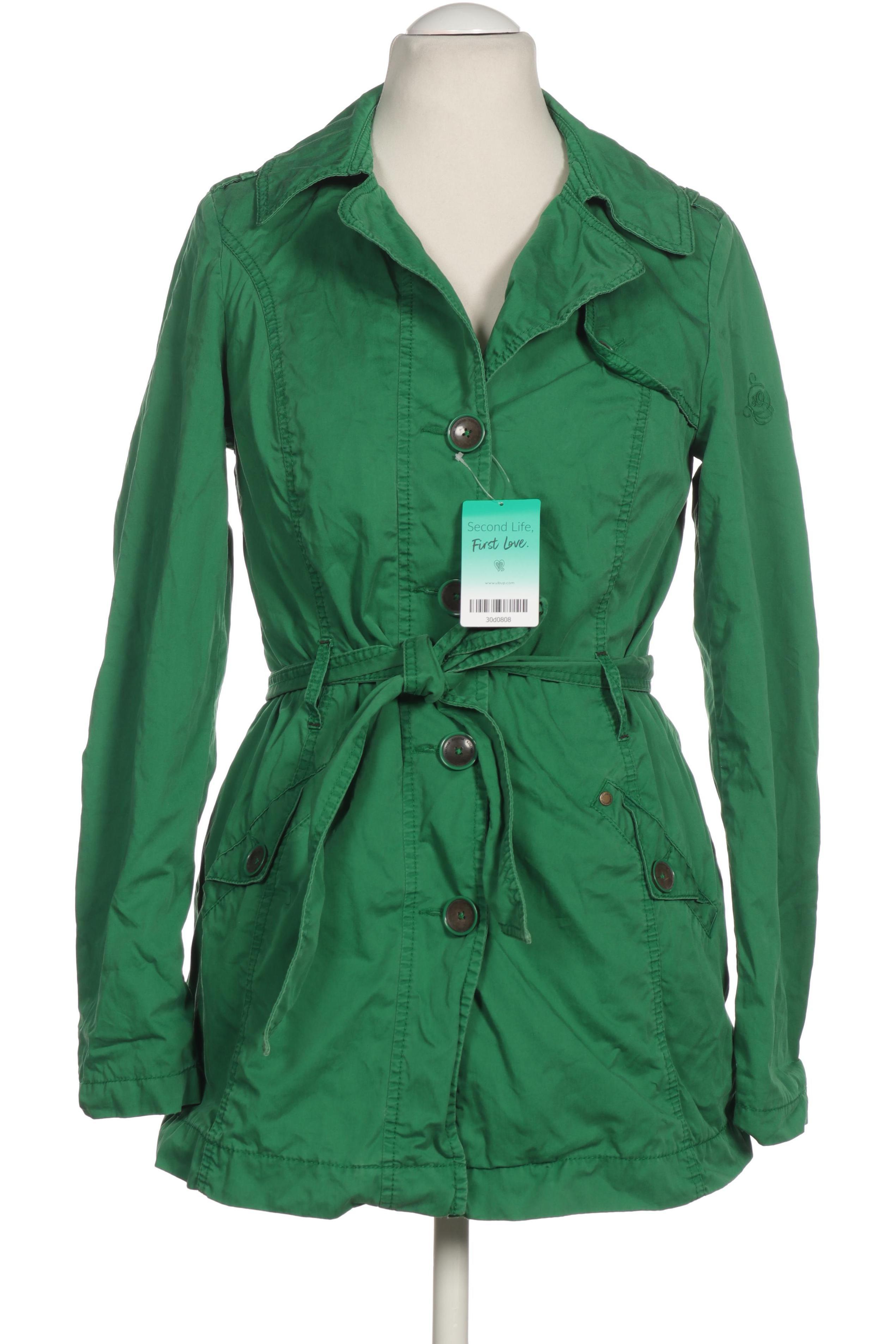 

s.Oliver Damen Mantel, grün, Gr. 38