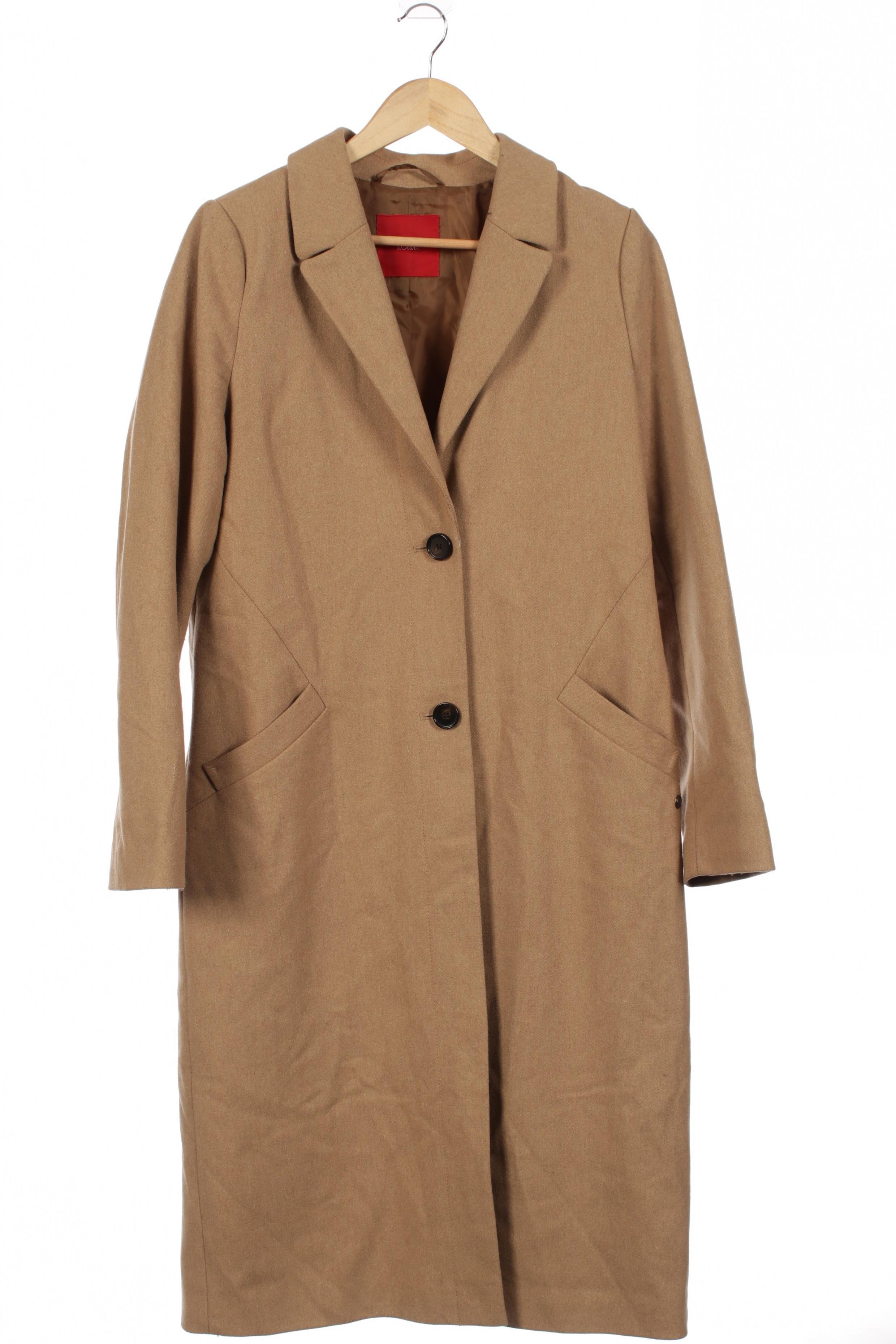 

s.Oliver Damen Mantel, beige, Gr.