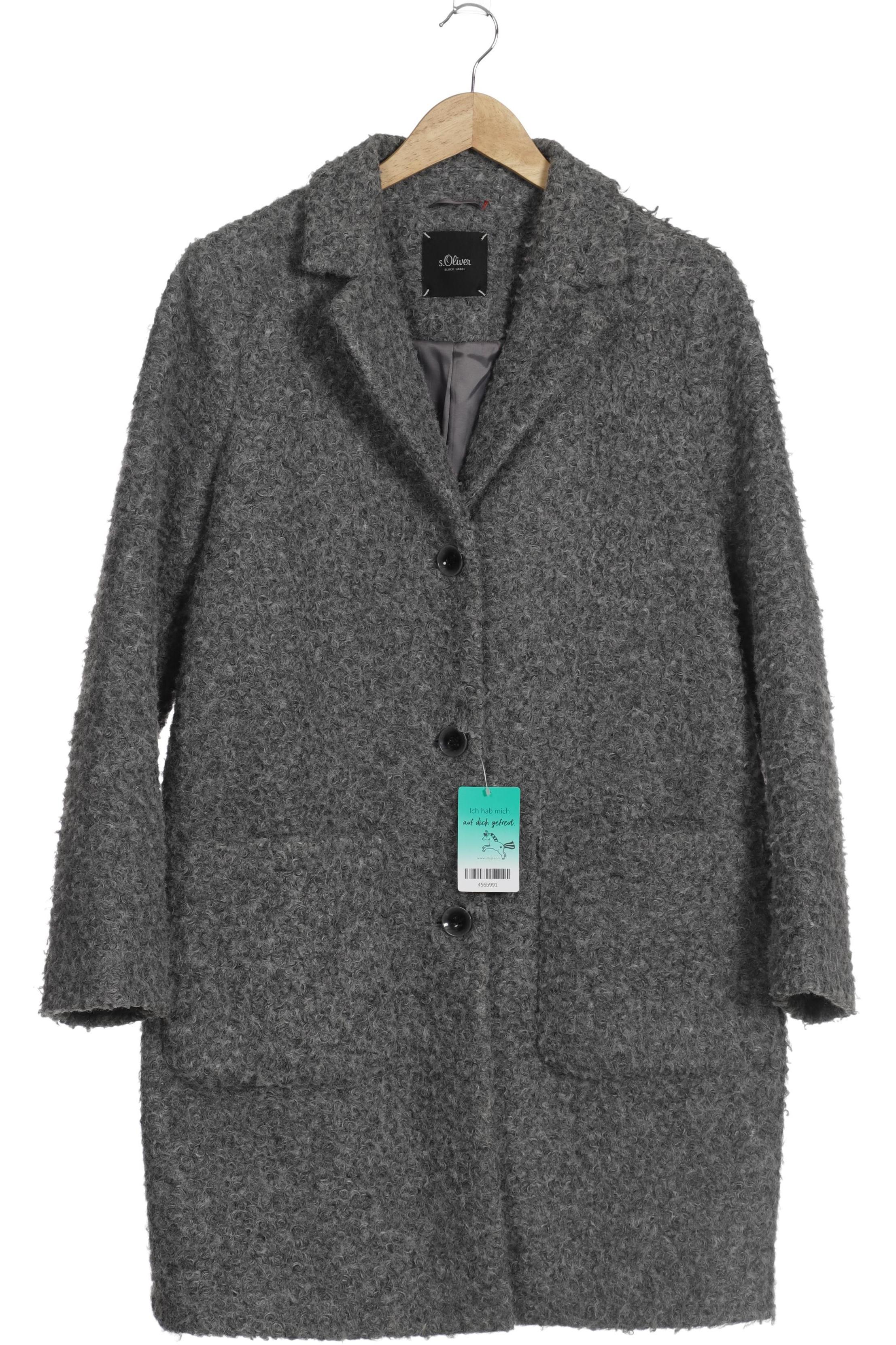 

s.Oliver Damen Mantel, grau, Gr. 40