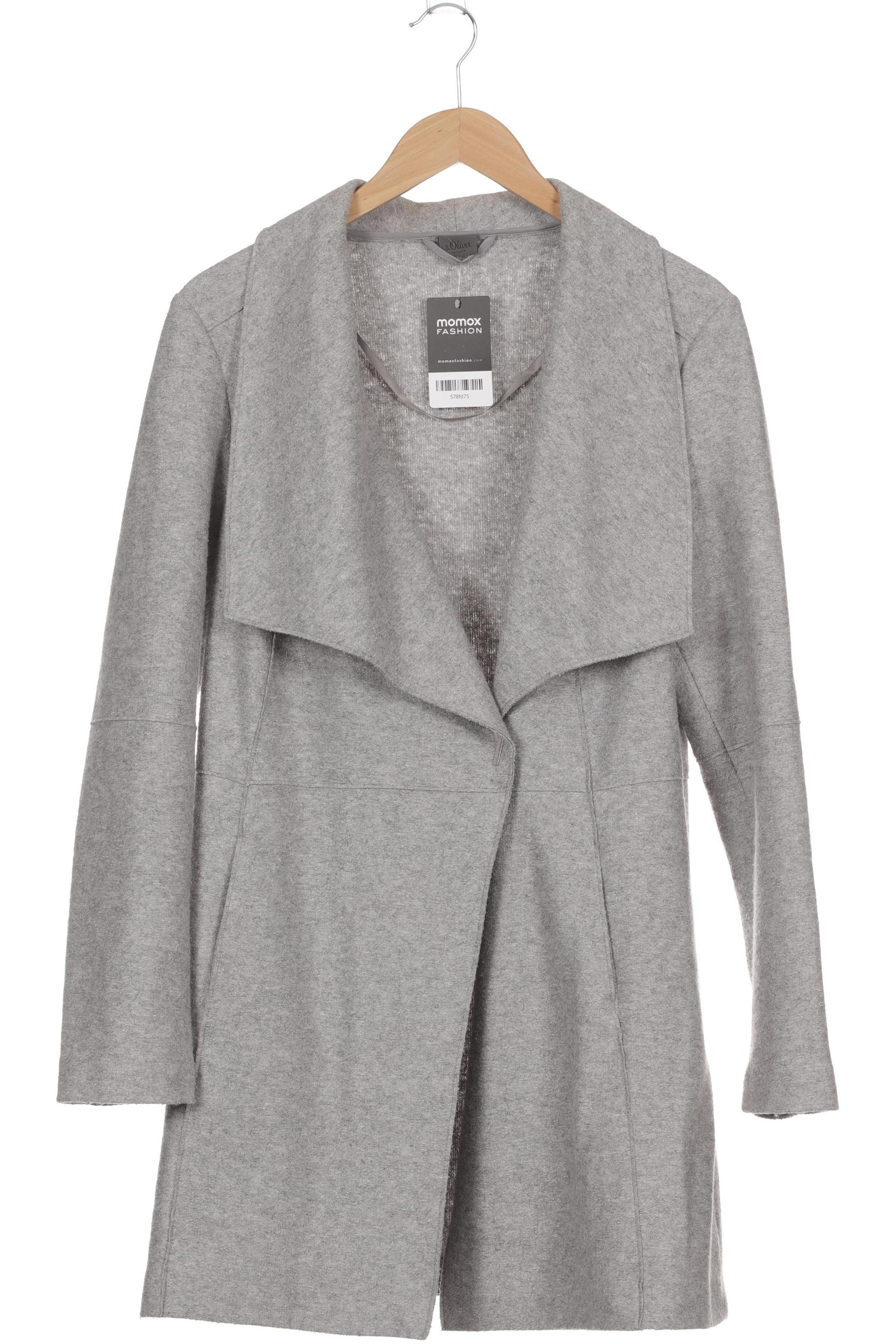 

s.Oliver Damen Mantel, grau, Gr. 40