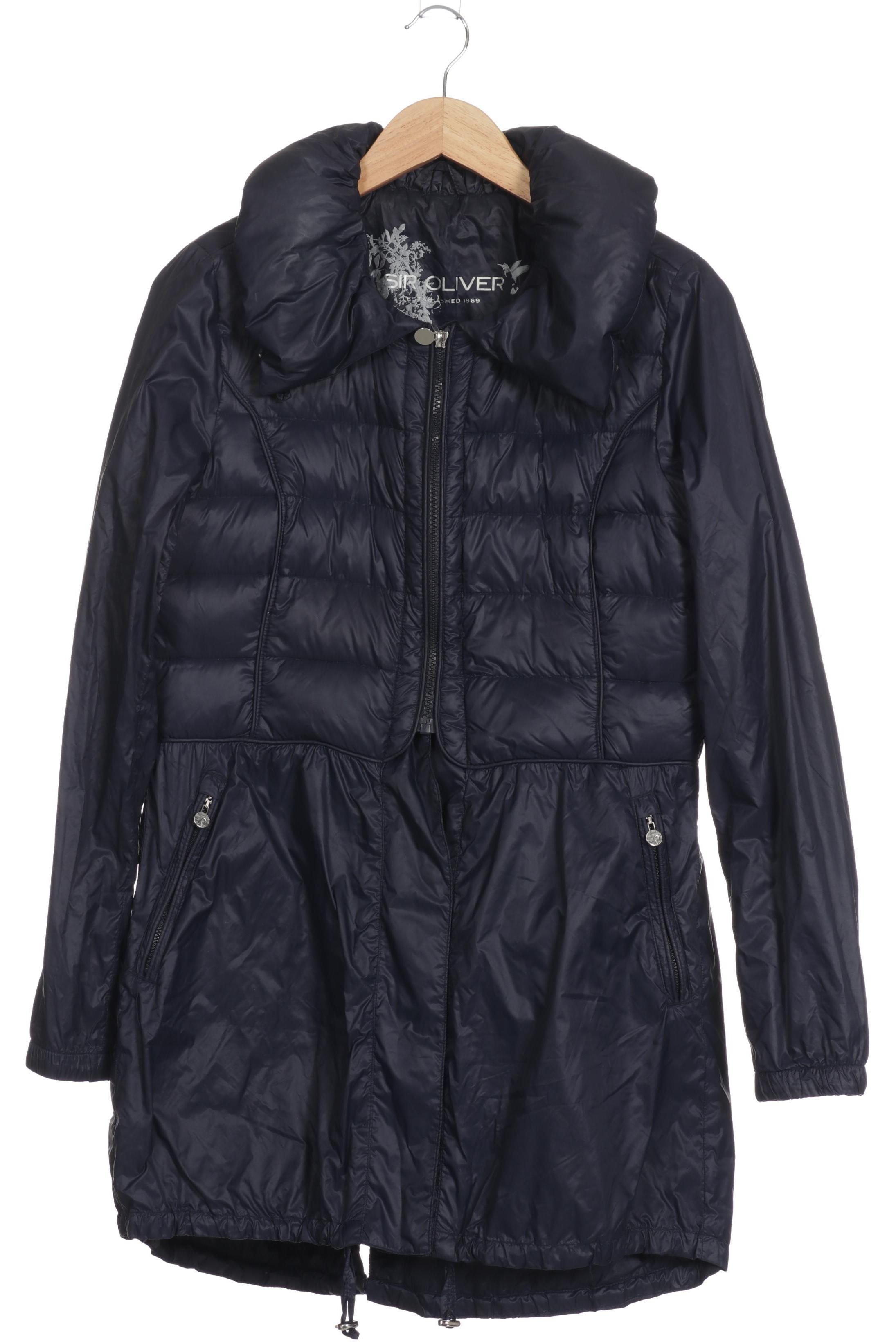 

s.Oliver Damen Mantel, blau, Gr. 40