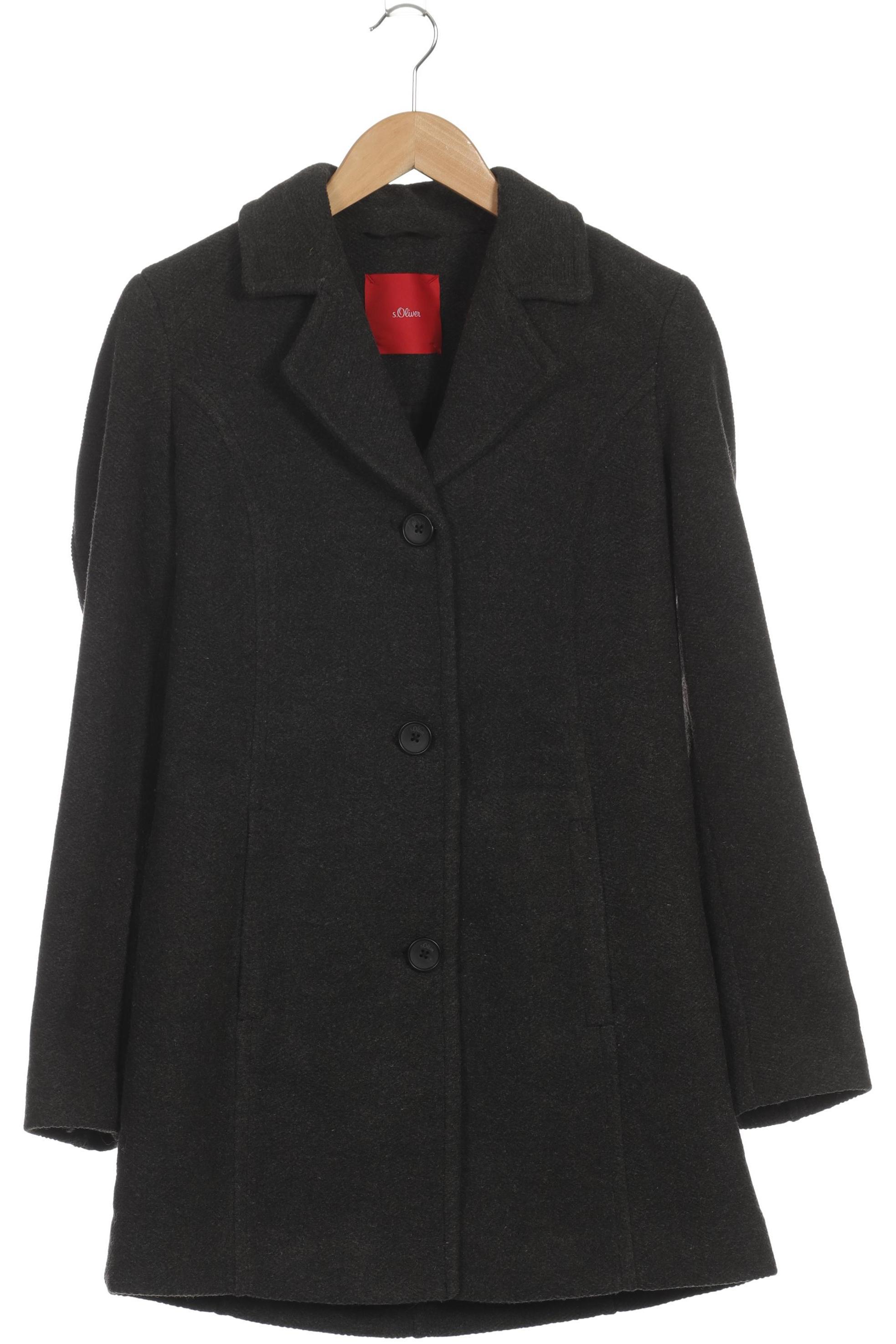 

s.Oliver Damen Mantel, grau, Gr. 38