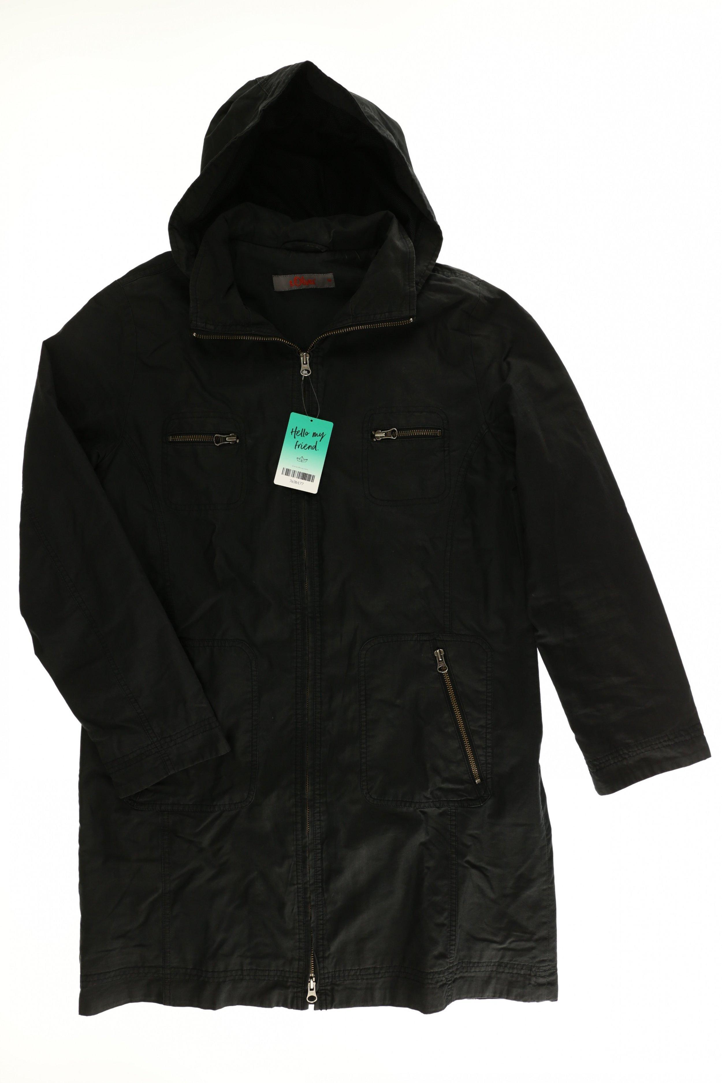 

s.Oliver Damen Mantel, schwarz, Gr. 40