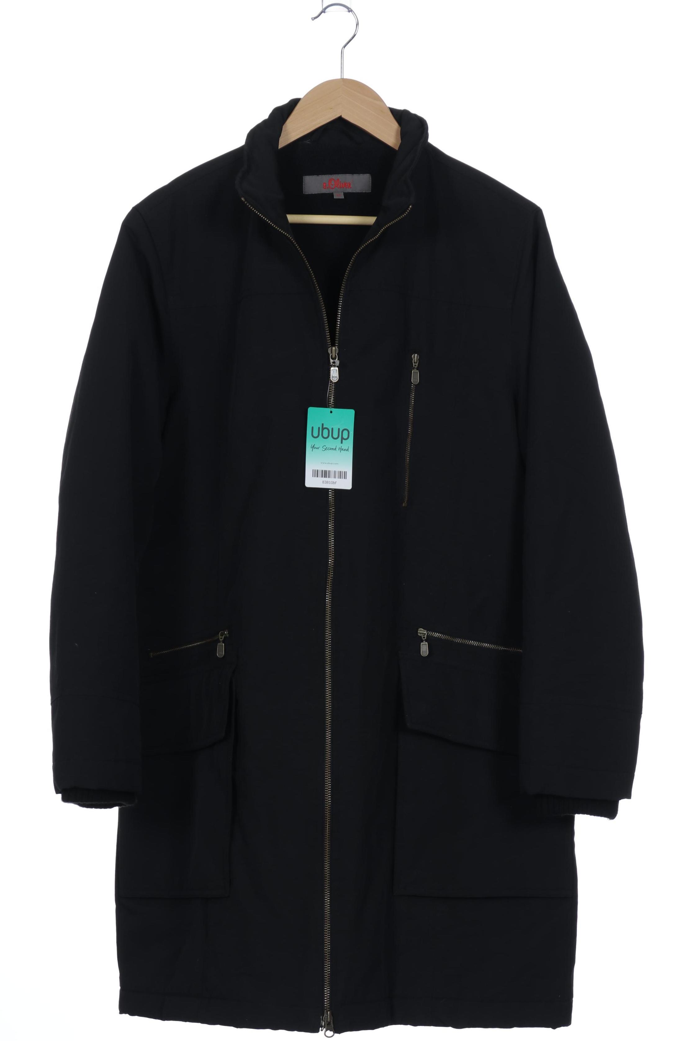 

s.Oliver Damen Mantel, schwarz, Gr. 42