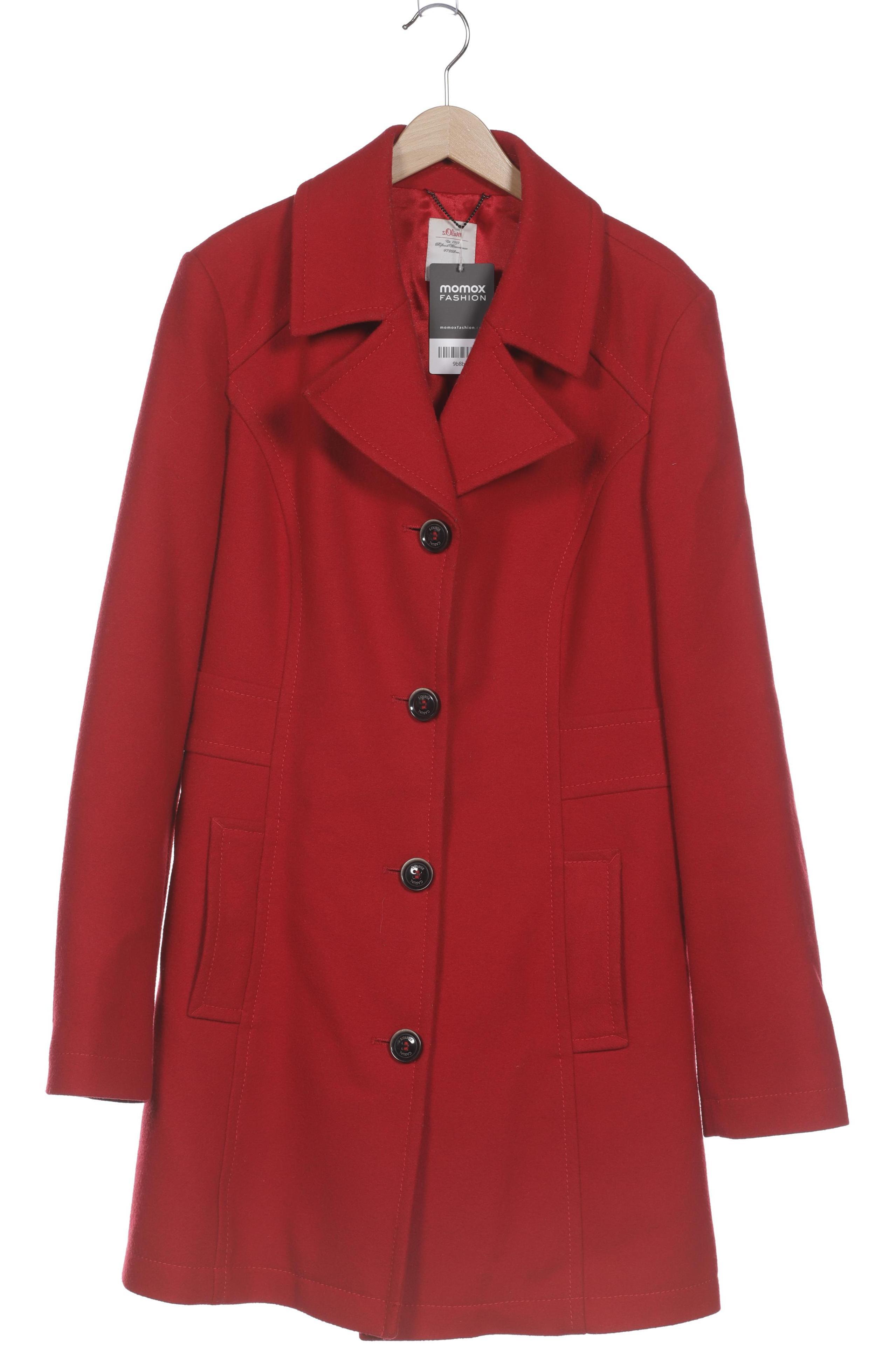 

s.Oliver Damen Mantel, rot, Gr. 40