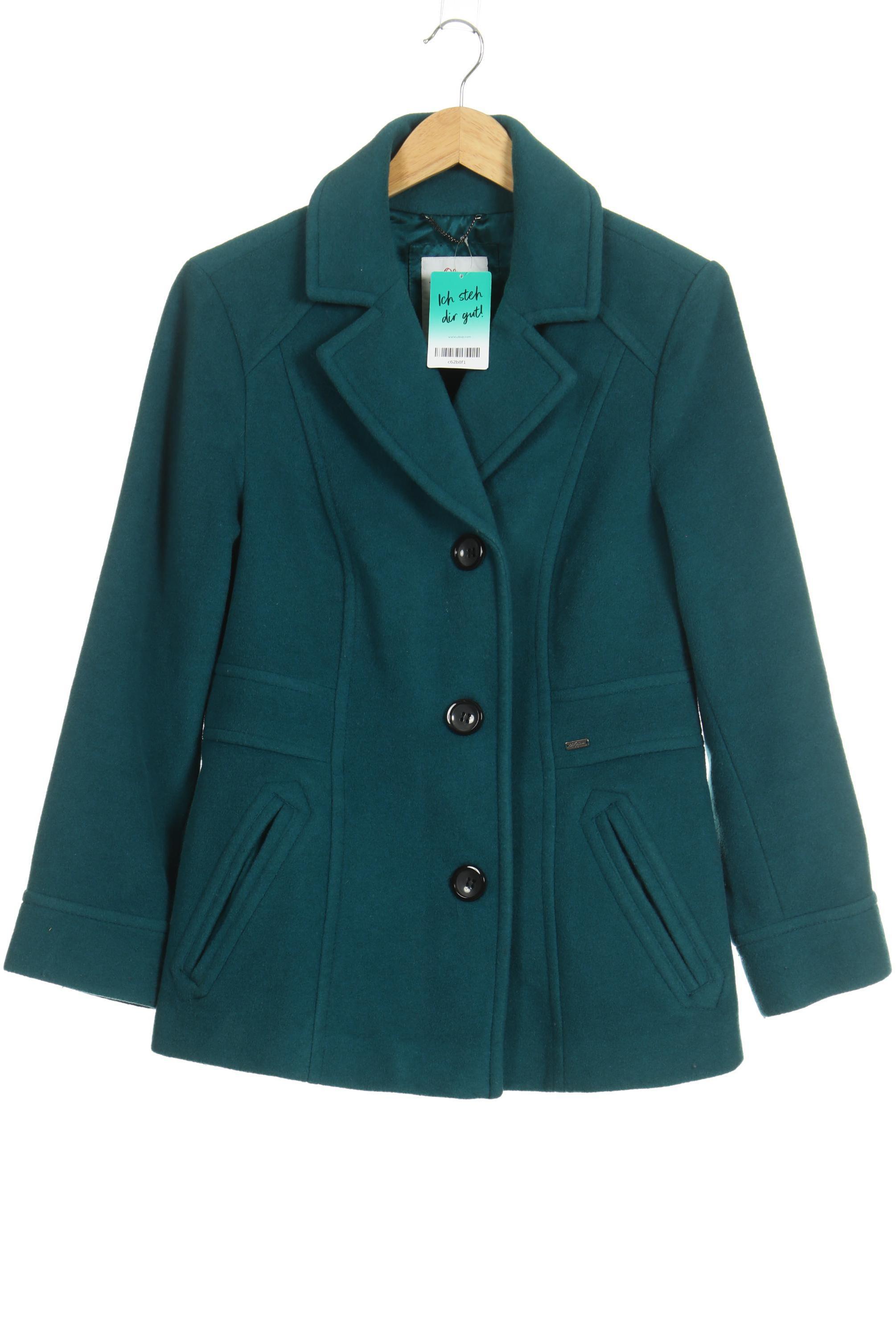 

s.Oliver Damen Mantel, türkis, Gr. 42