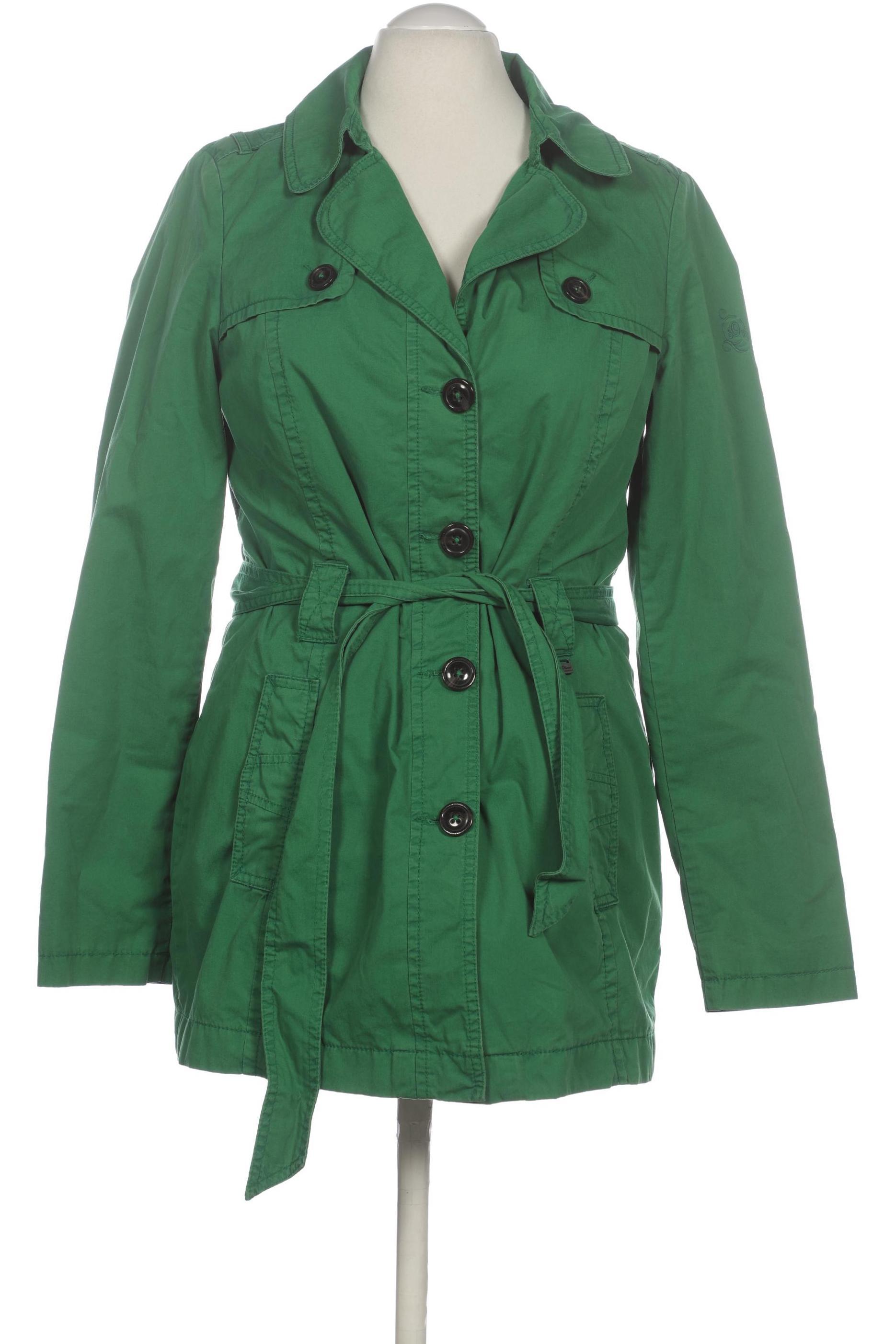 

s.Oliver Damen Mantel, grün, Gr. 40