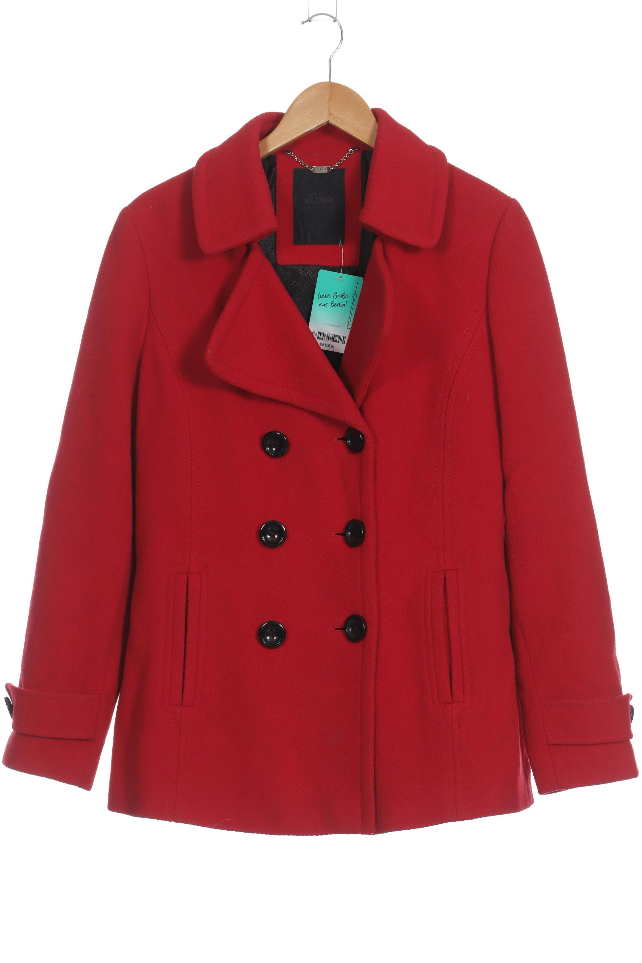 

s.Oliver Damen Mantel, rot, Gr.