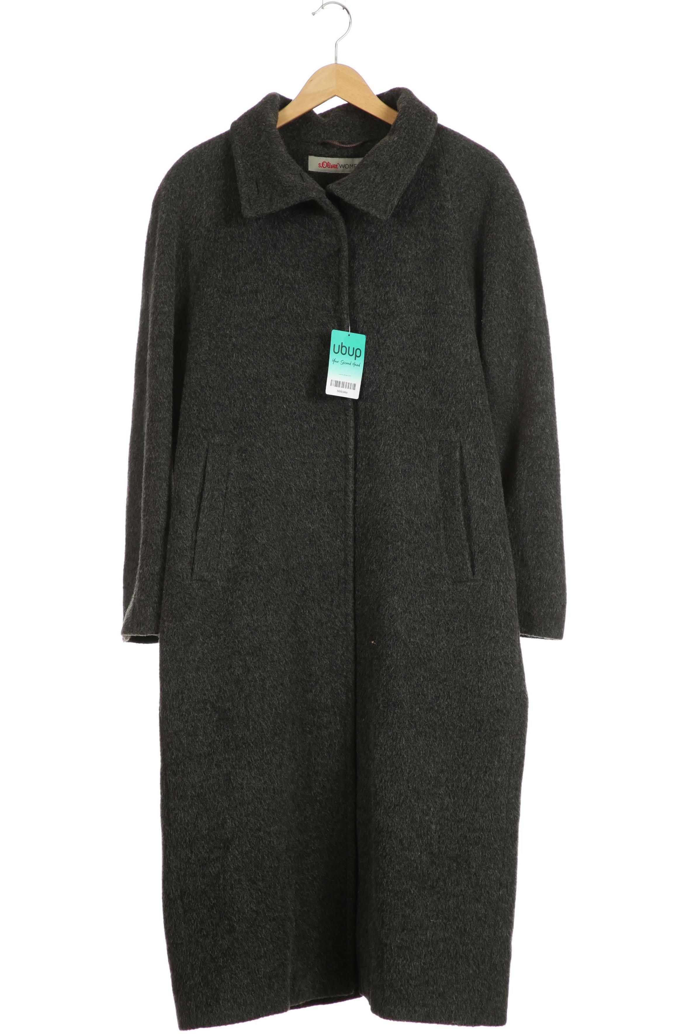 

s.Oliver Damen Mantel, grau, Gr. 38