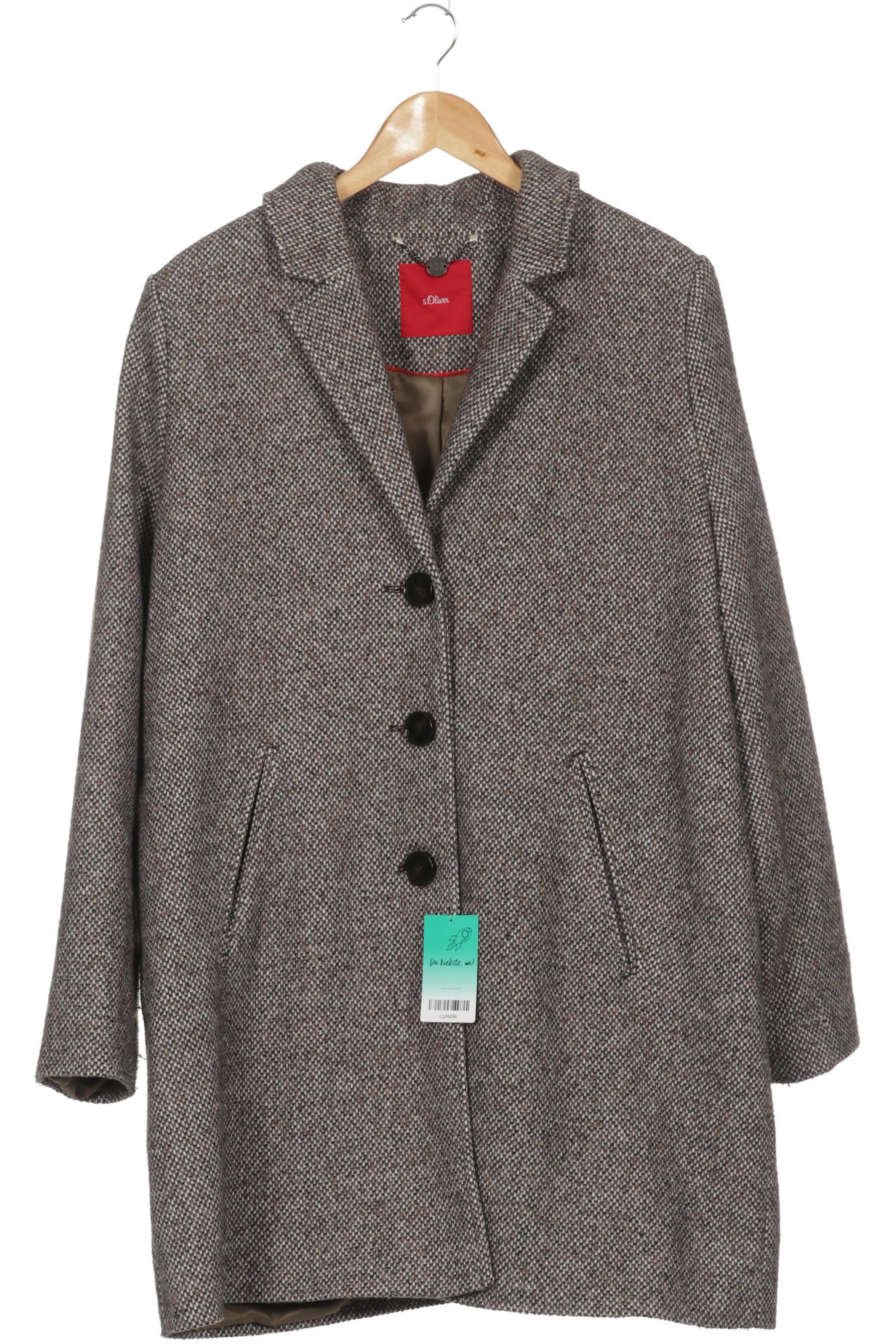 

s.Oliver Damen Mantel, grau, Gr.