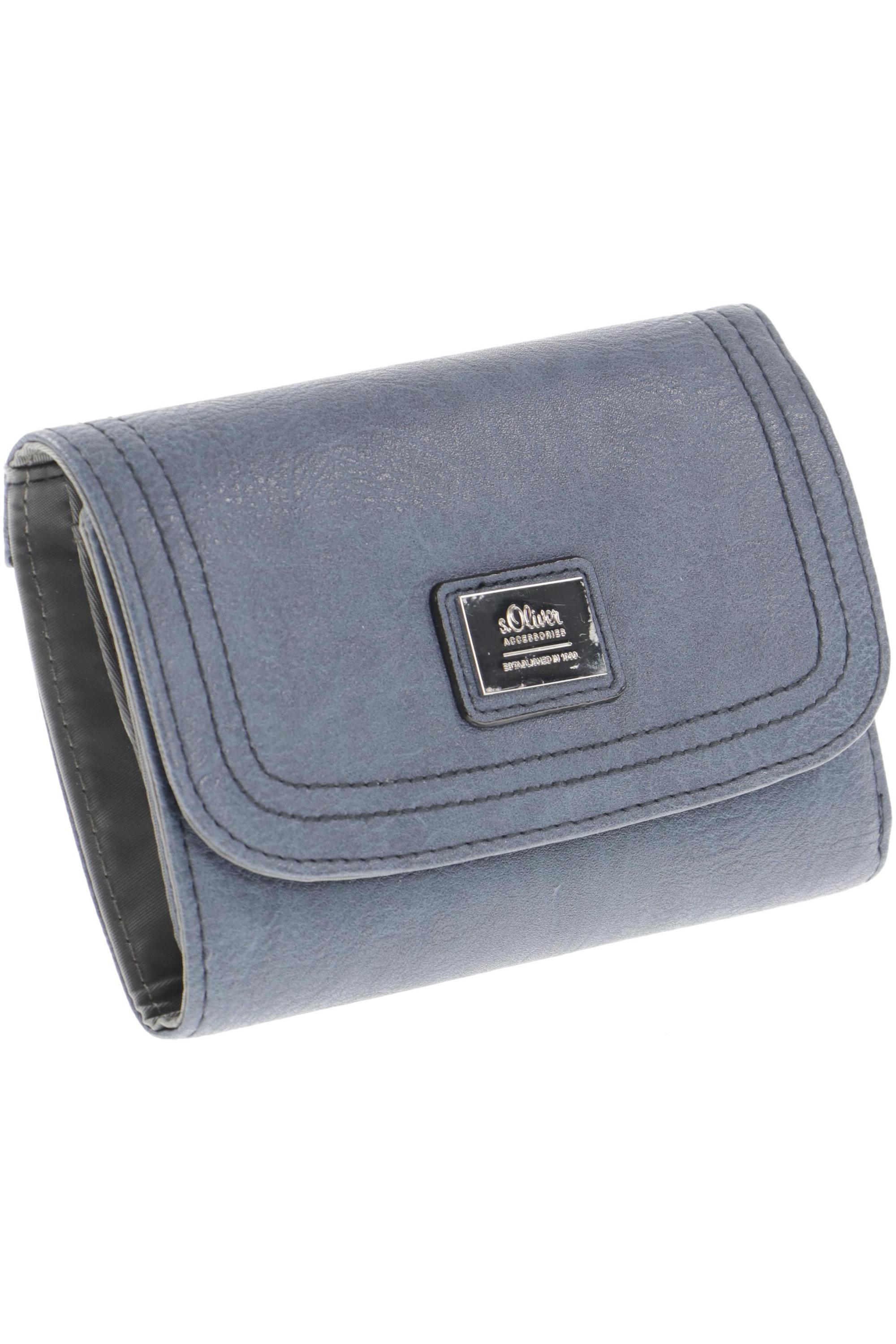 

s.Oliver Damen Portemonnaie, blau, Gr.