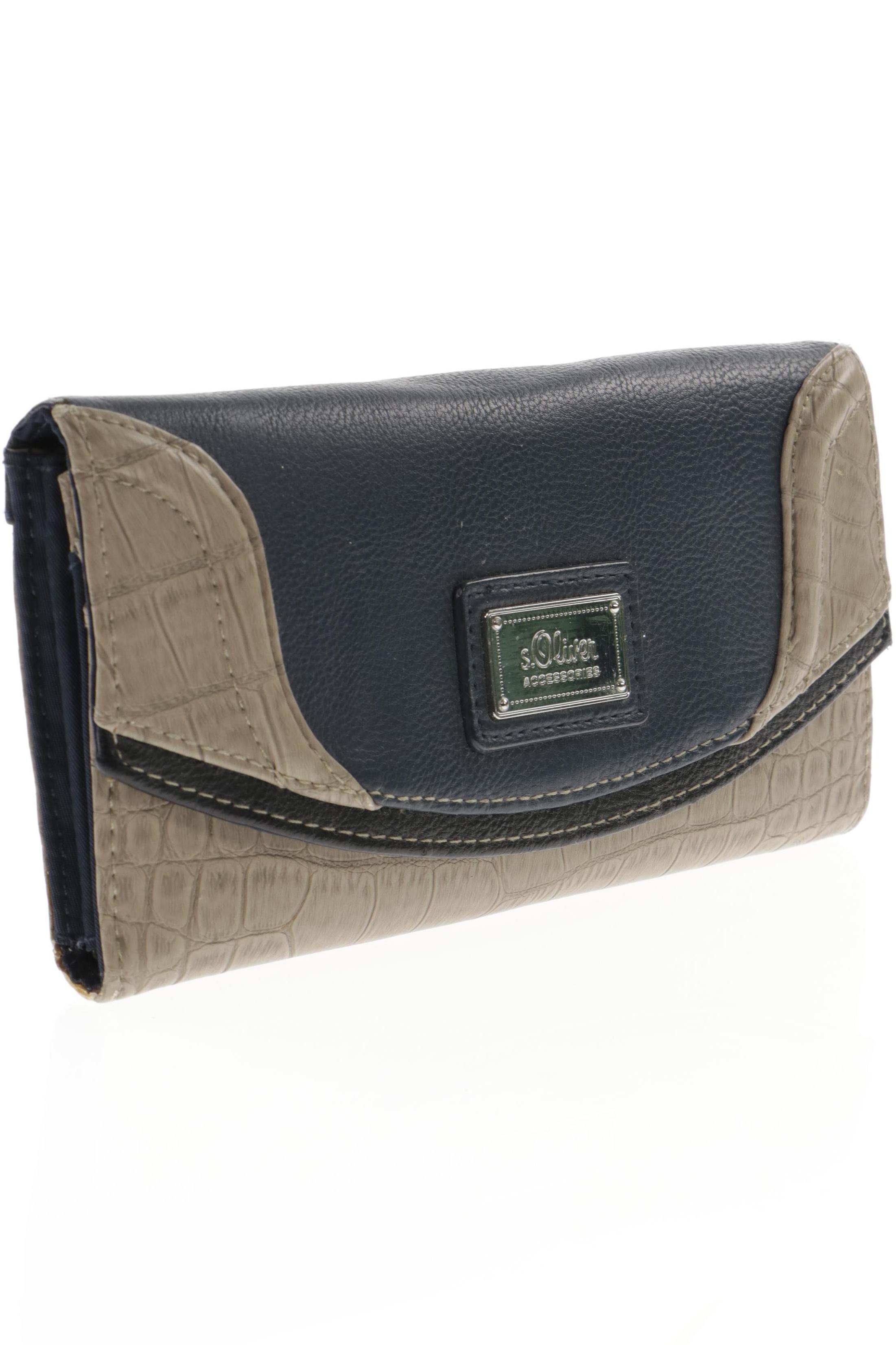 

s.Oliver Damen Portemonnaie, grau, Gr.