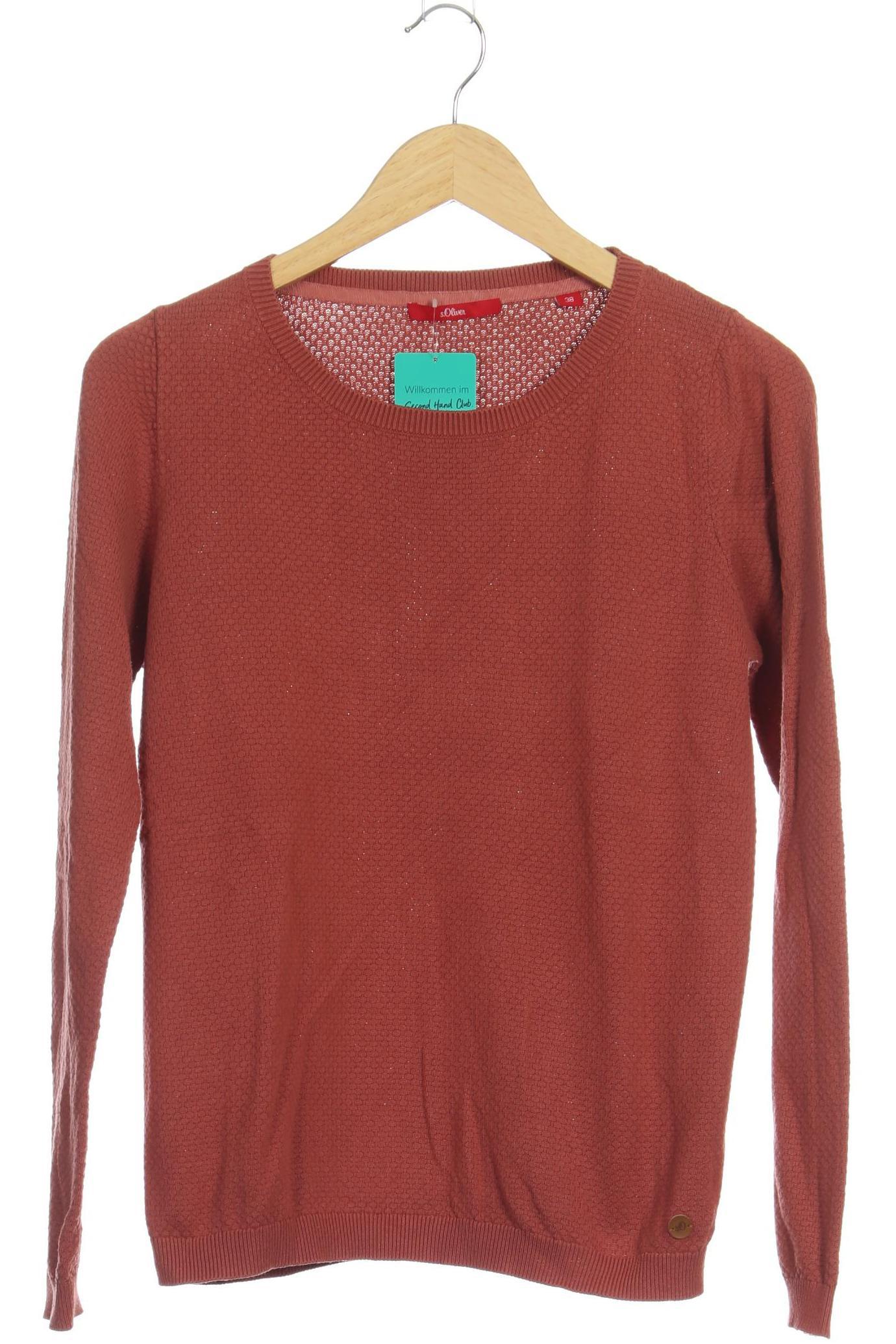 

s.Oliver Damen Pullover, rot, Gr. 38