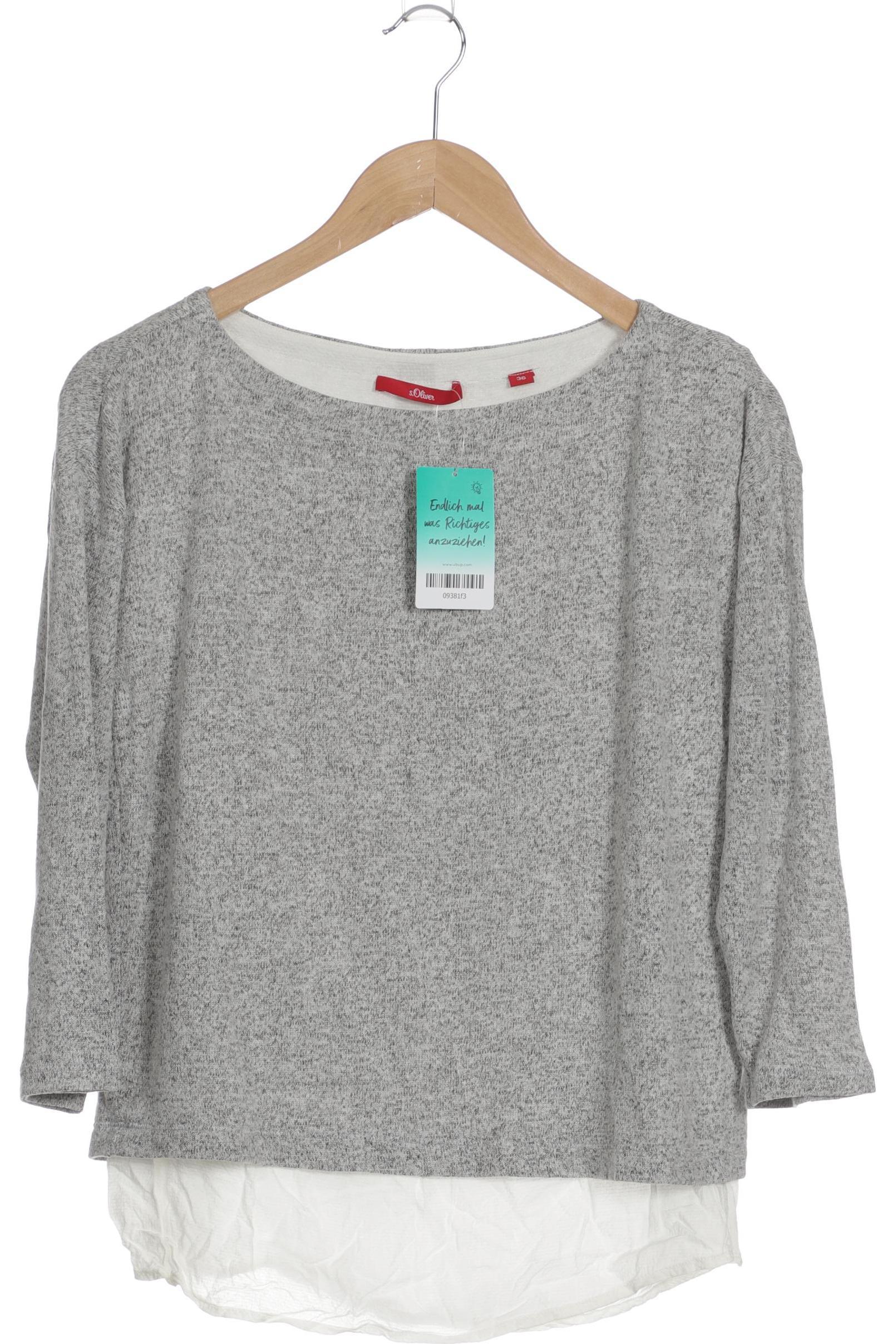 

s.Oliver Damen Pullover, grau, Gr. 36