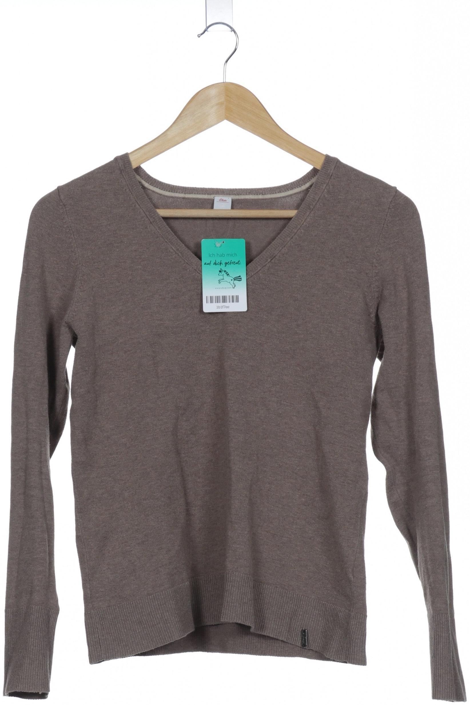 

s.Oliver Damen Pullover, braun, Gr. 36