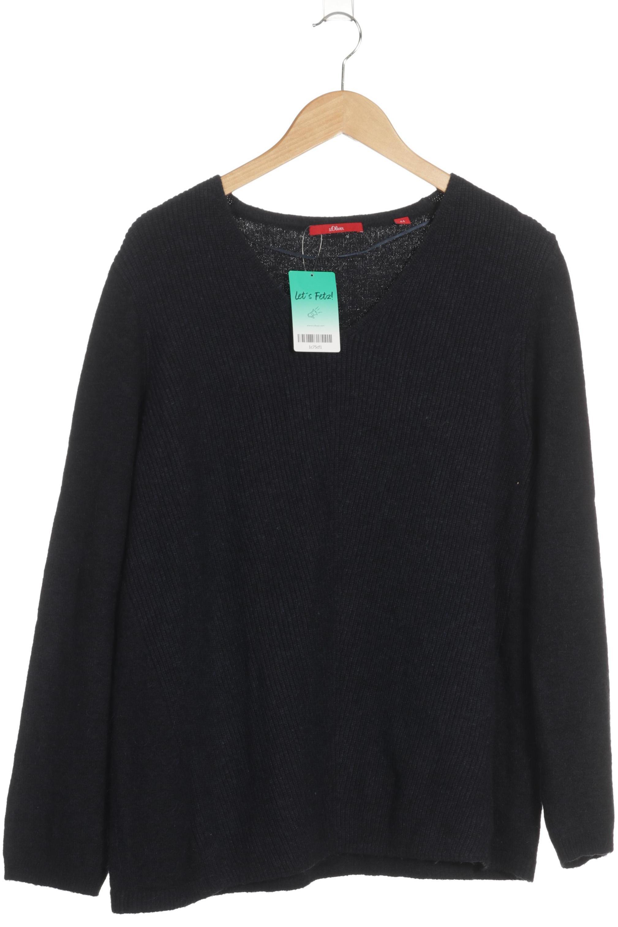 

s.Oliver Damen Pullover, blau, Gr. 44