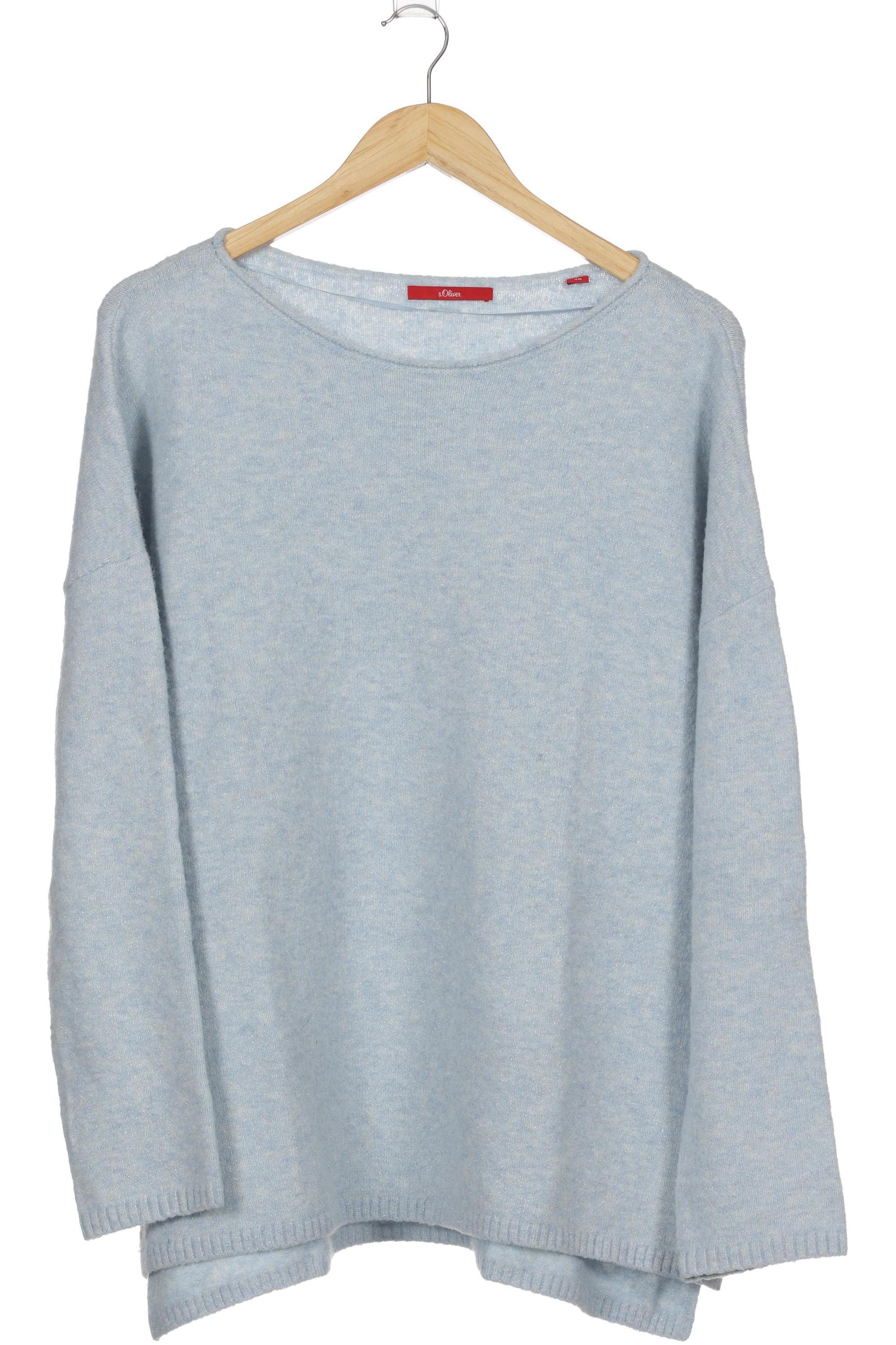 

s.Oliver Damen Pullover, blau, Gr. 46