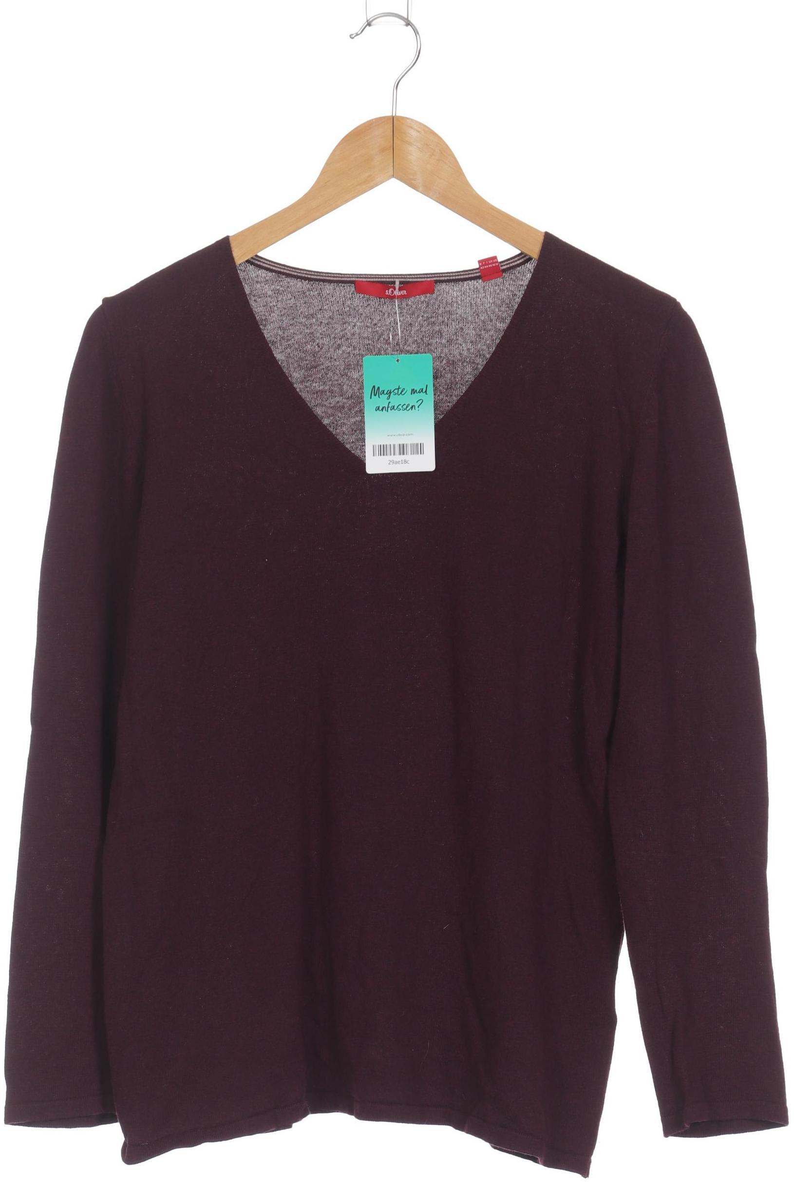 

s.Oliver Damen Pullover, lila, Gr. 42