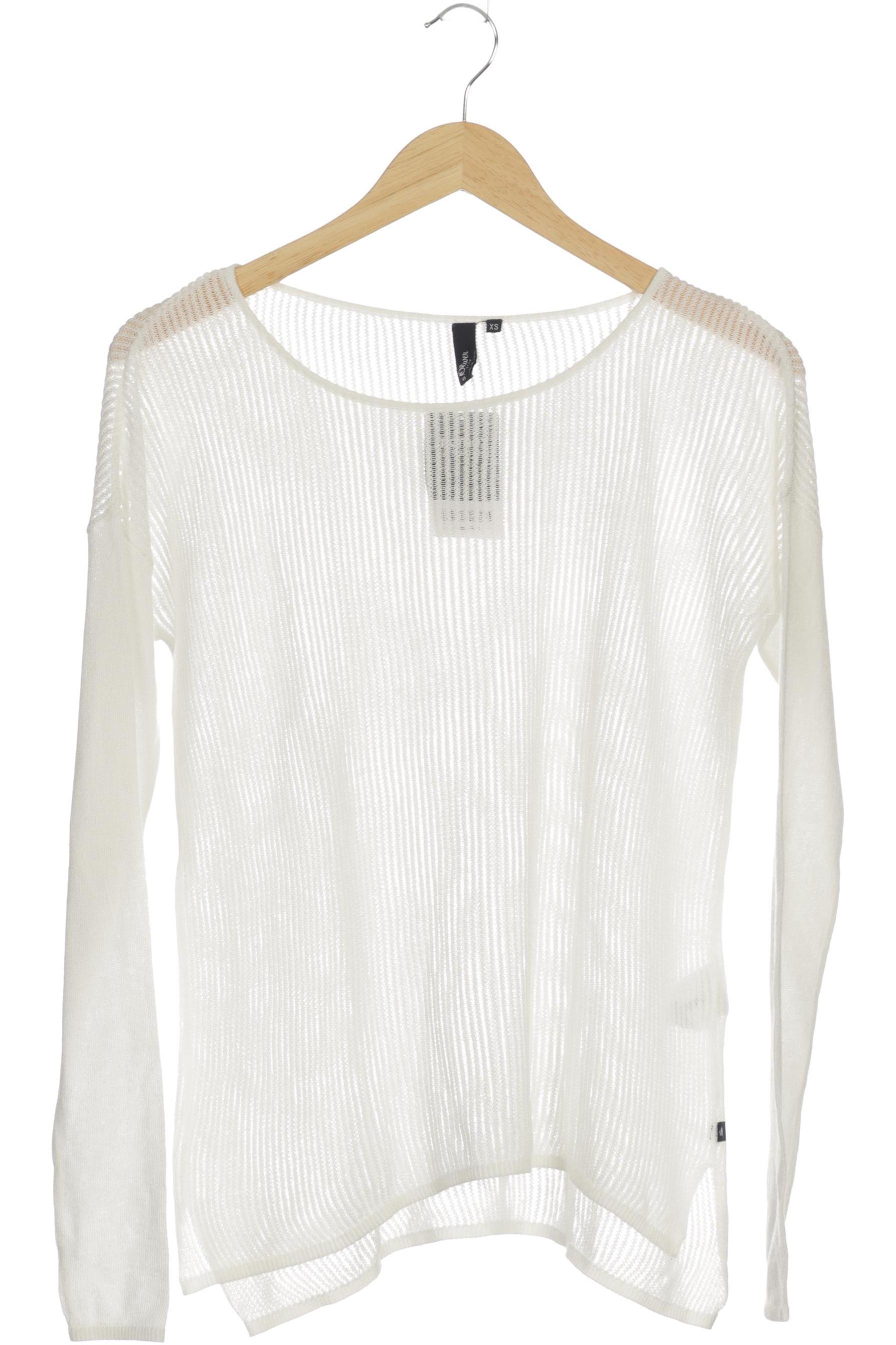 

s.Oliver Damen Pullover, weiß, Gr.