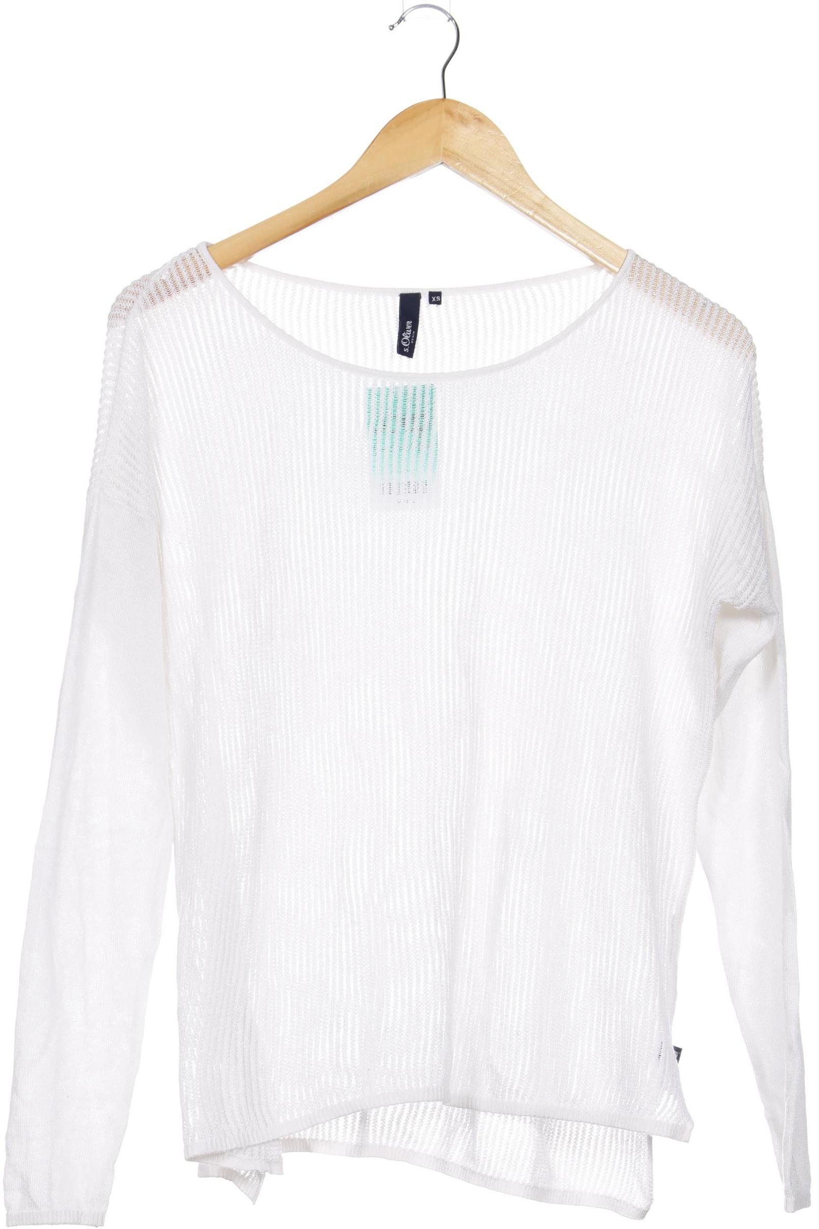 

s.Oliver Damen Pullover, weiß, Gr.