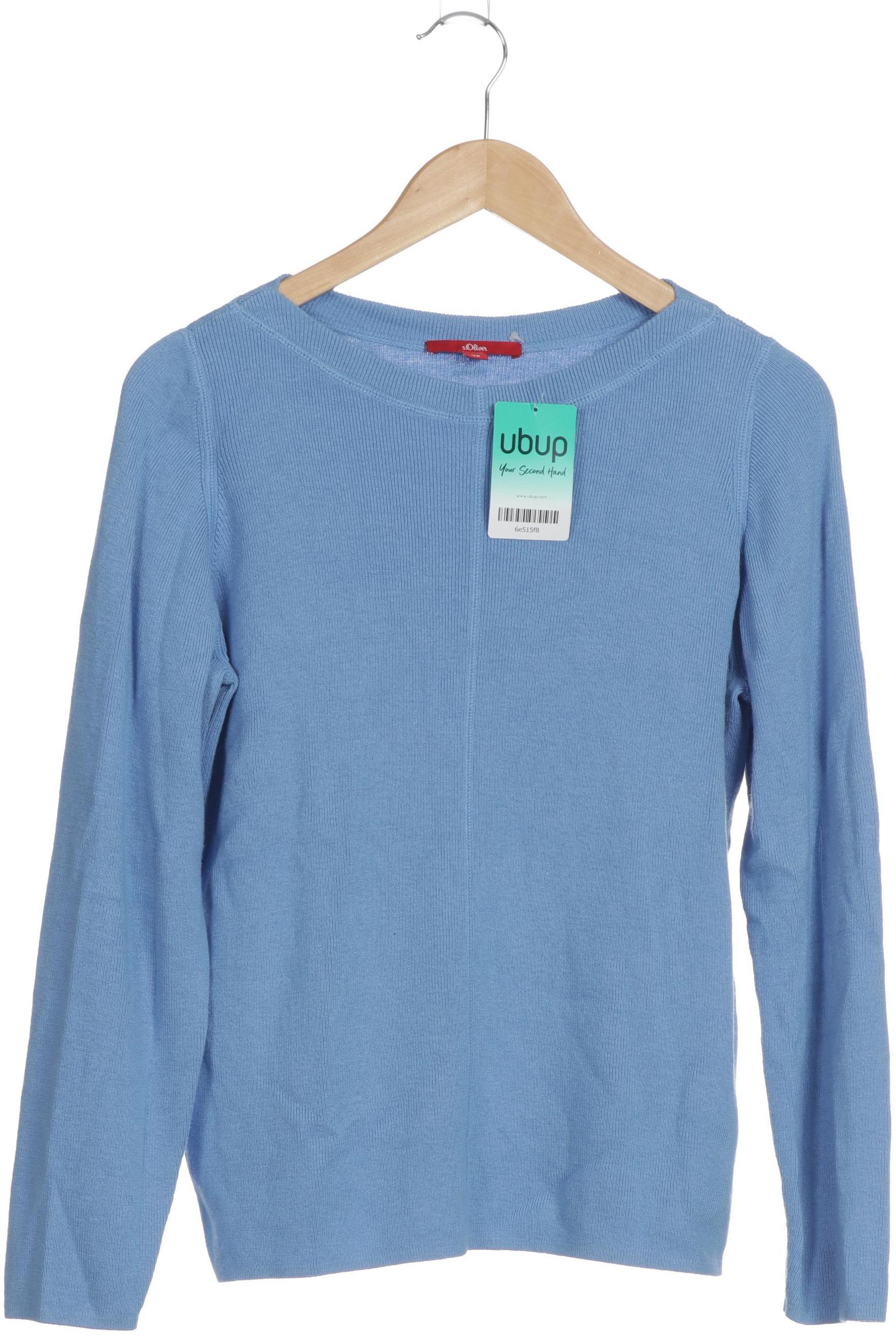 

s.Oliver Damen Pullover, blau, Gr. 38