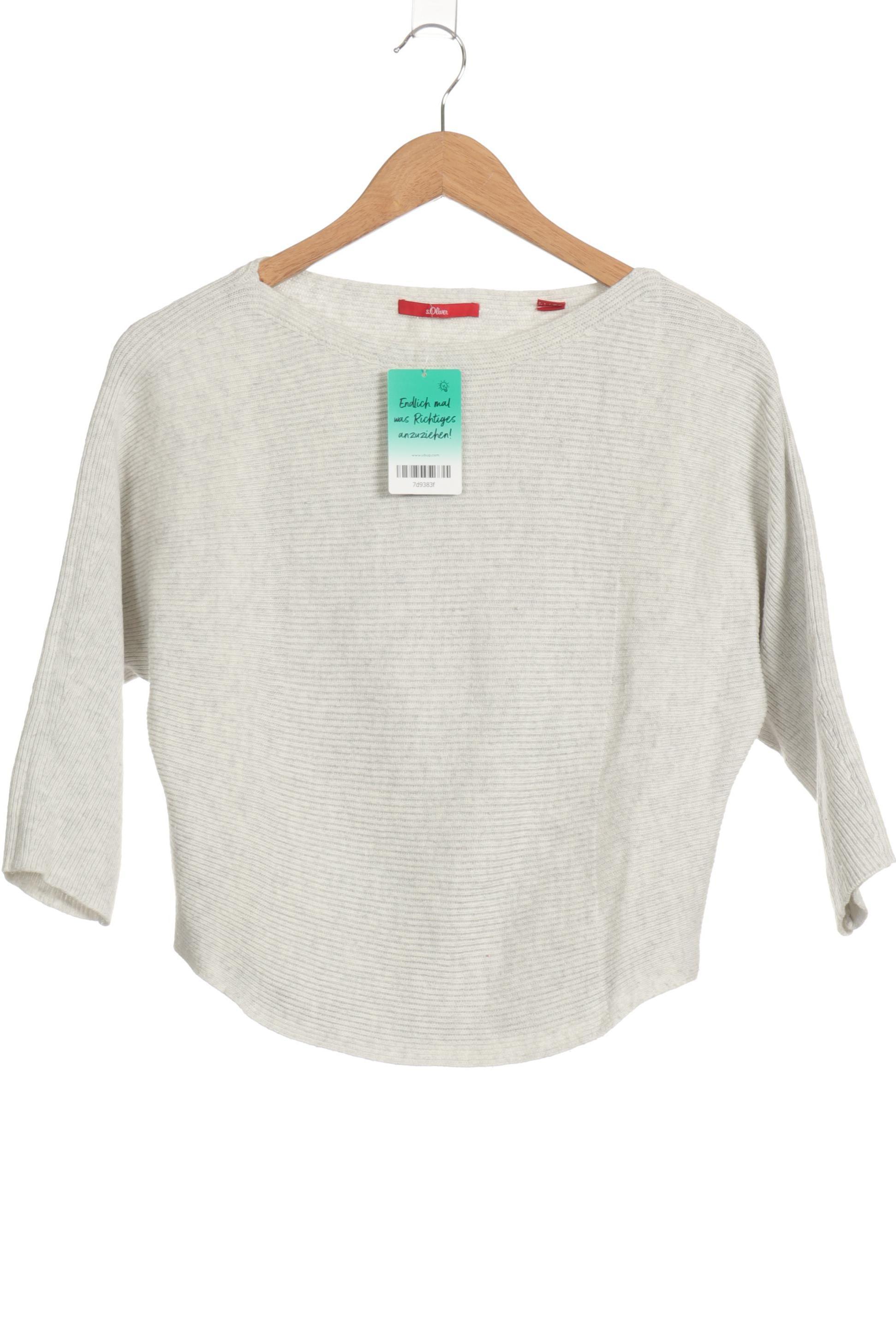 

s.Oliver Damen Pullover, silber, Gr.