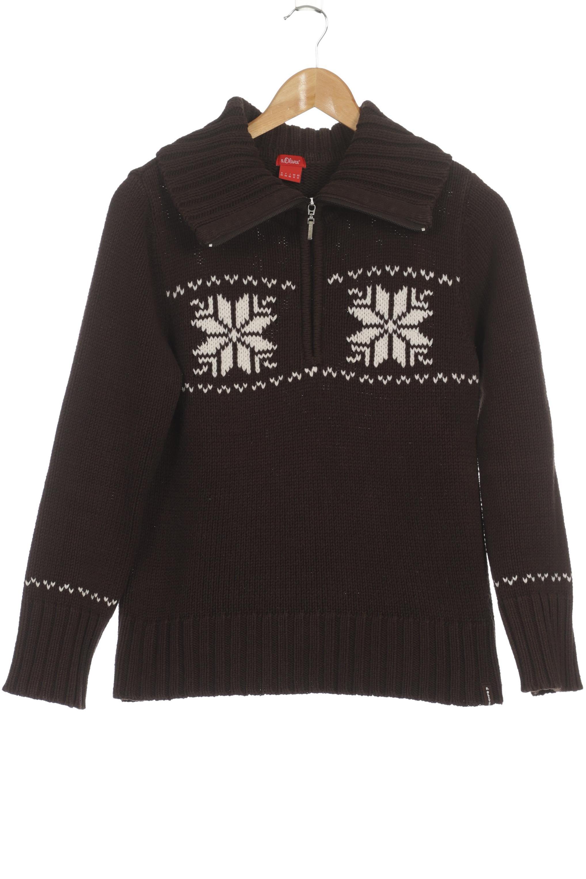 

s.Oliver Damen Pullover, braun, Gr. 42