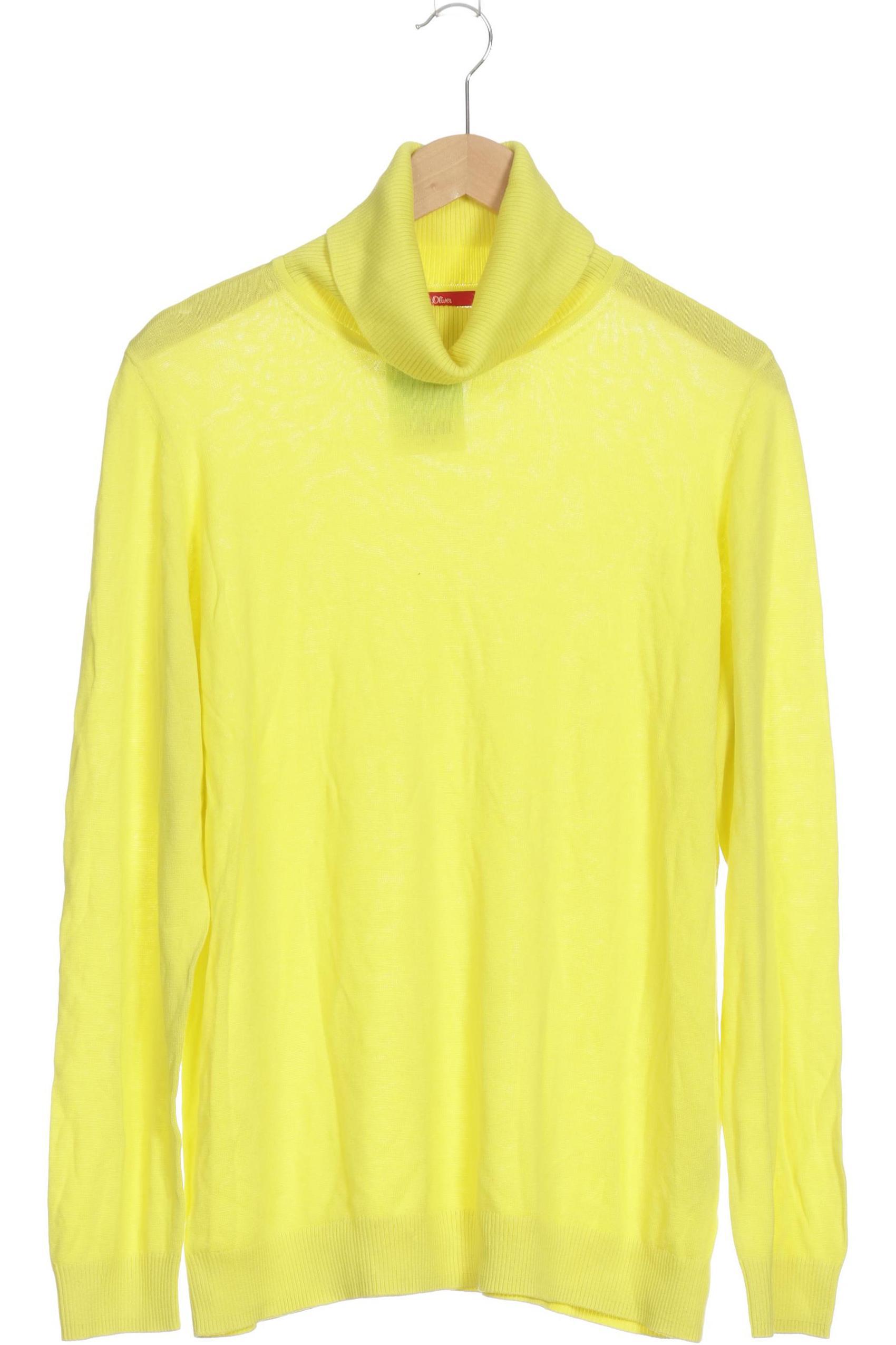 

s.Oliver Damen Pullover, gelb, Gr. 44