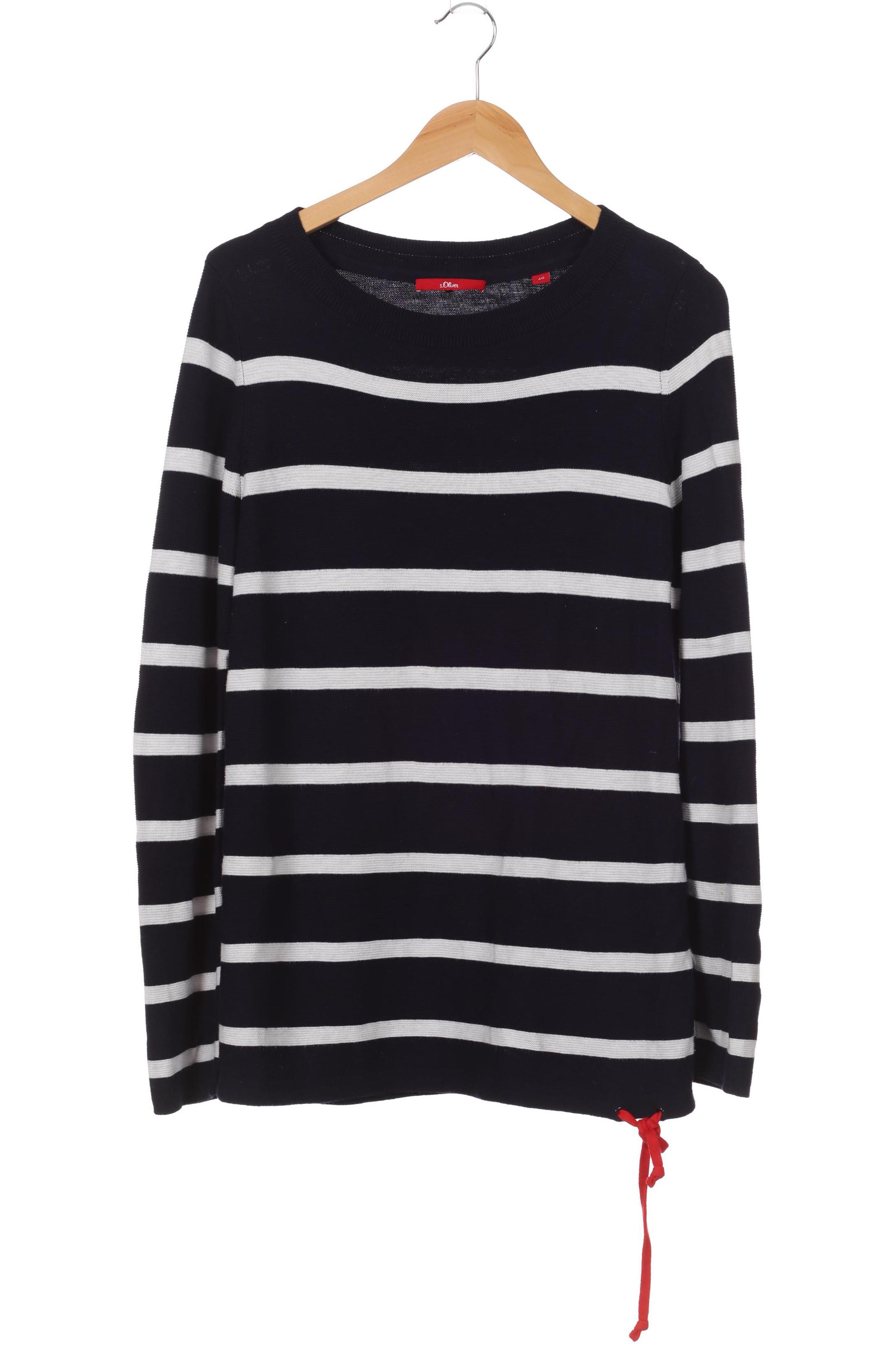 

s.Oliver Damen Pullover, blau, Gr. 40