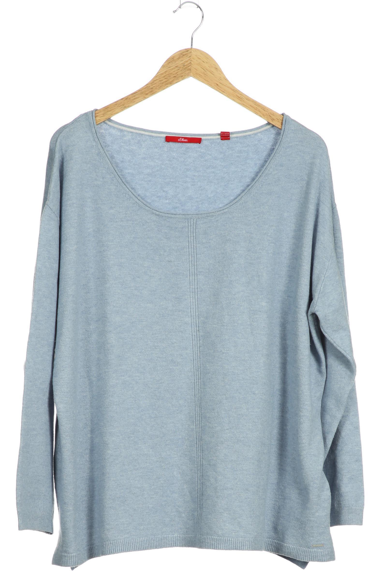 

s.Oliver Damen Pullover, blau, Gr. 46