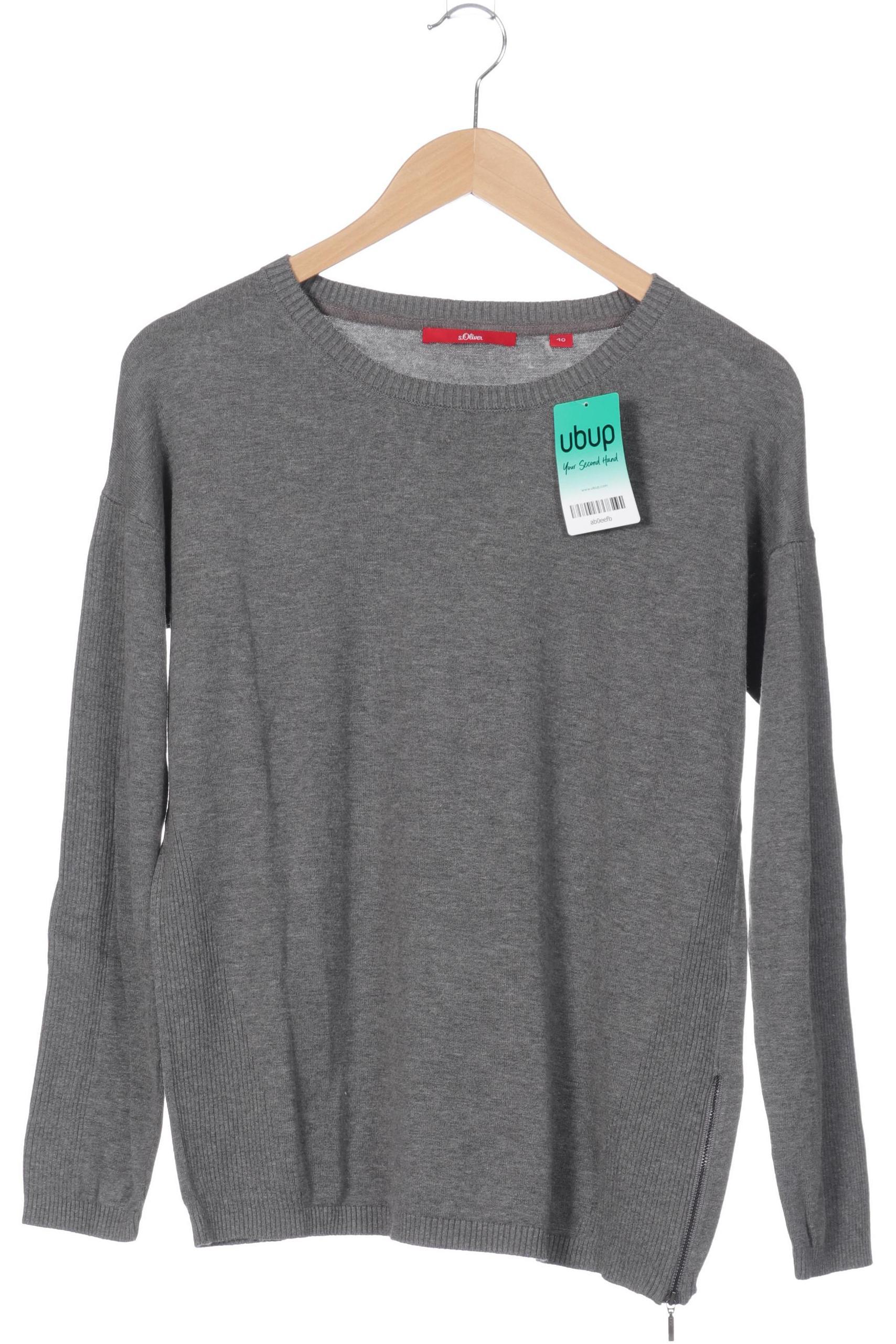 

s.Oliver Damen Pullover, grau, Gr. 40