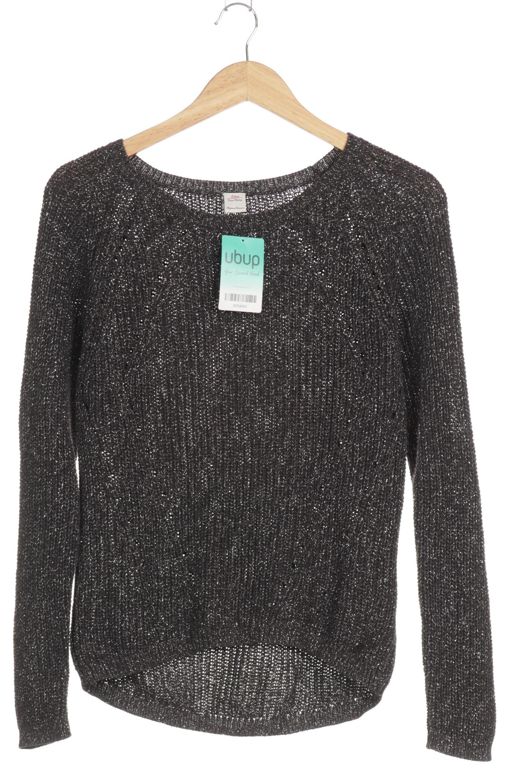 

s.Oliver Damen Pullover, schwarz, Gr.