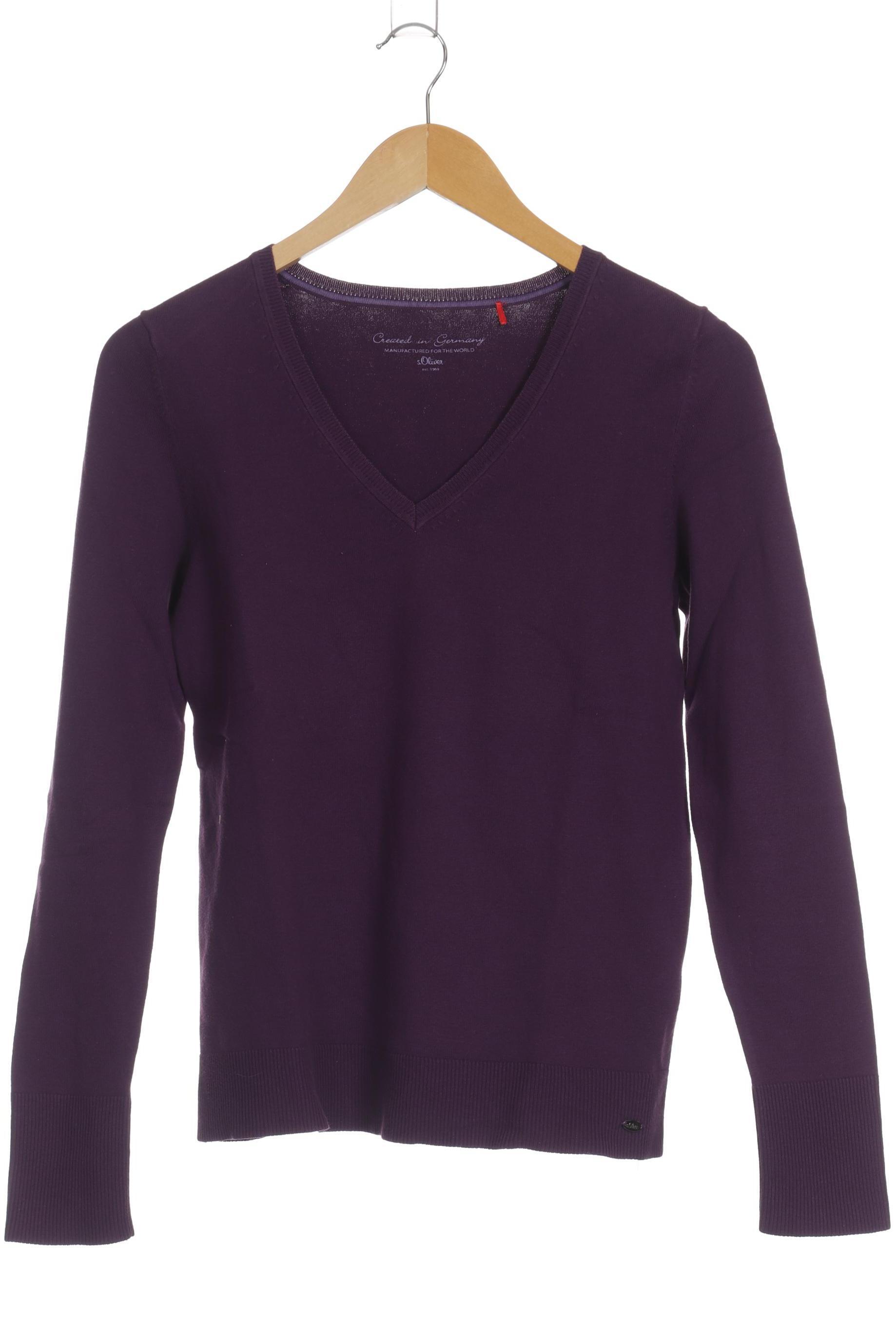 

s.Oliver Damen Pullover, lila, Gr.