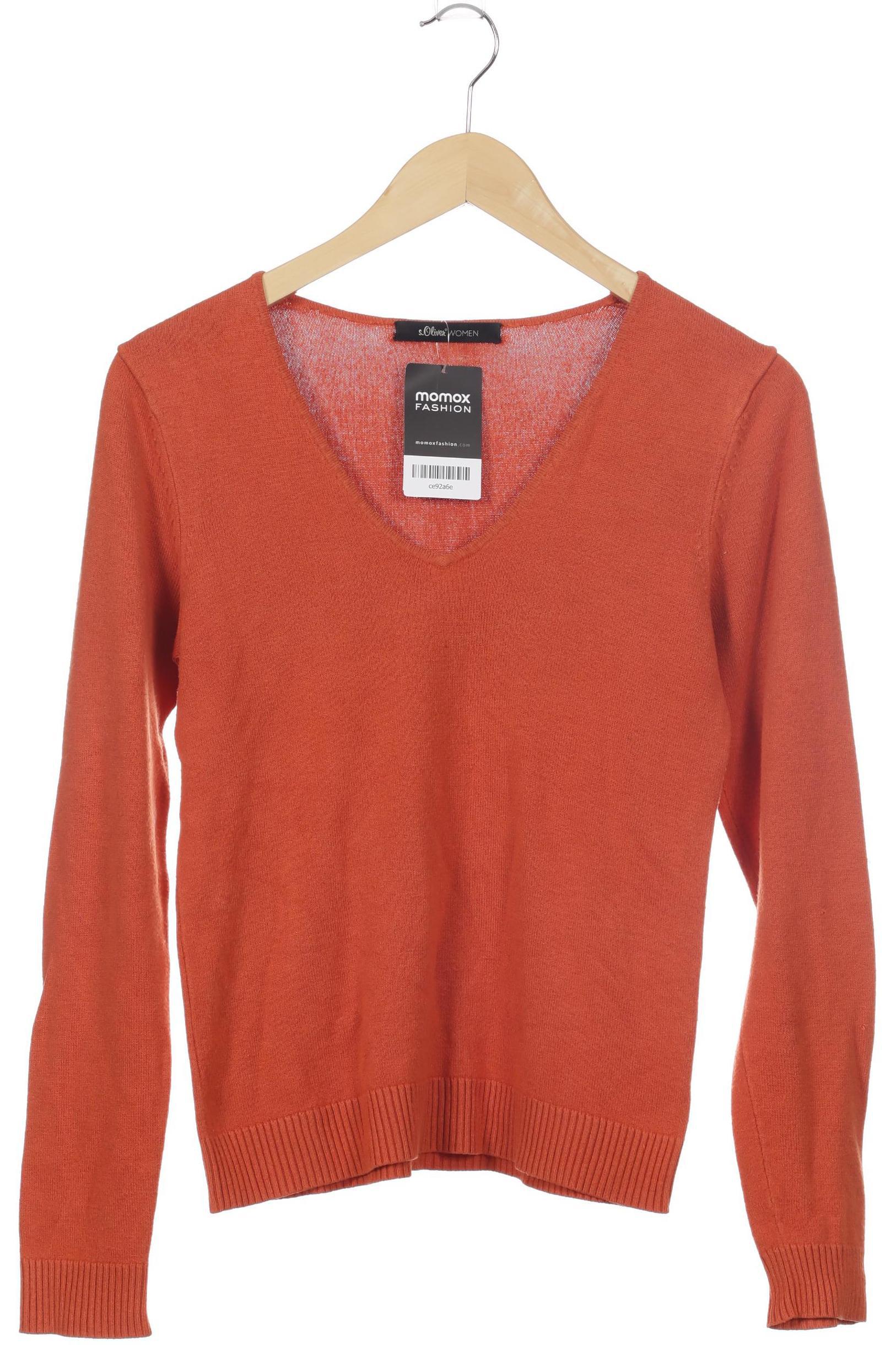 

s.Oliver Damen Pullover, orange, Gr.