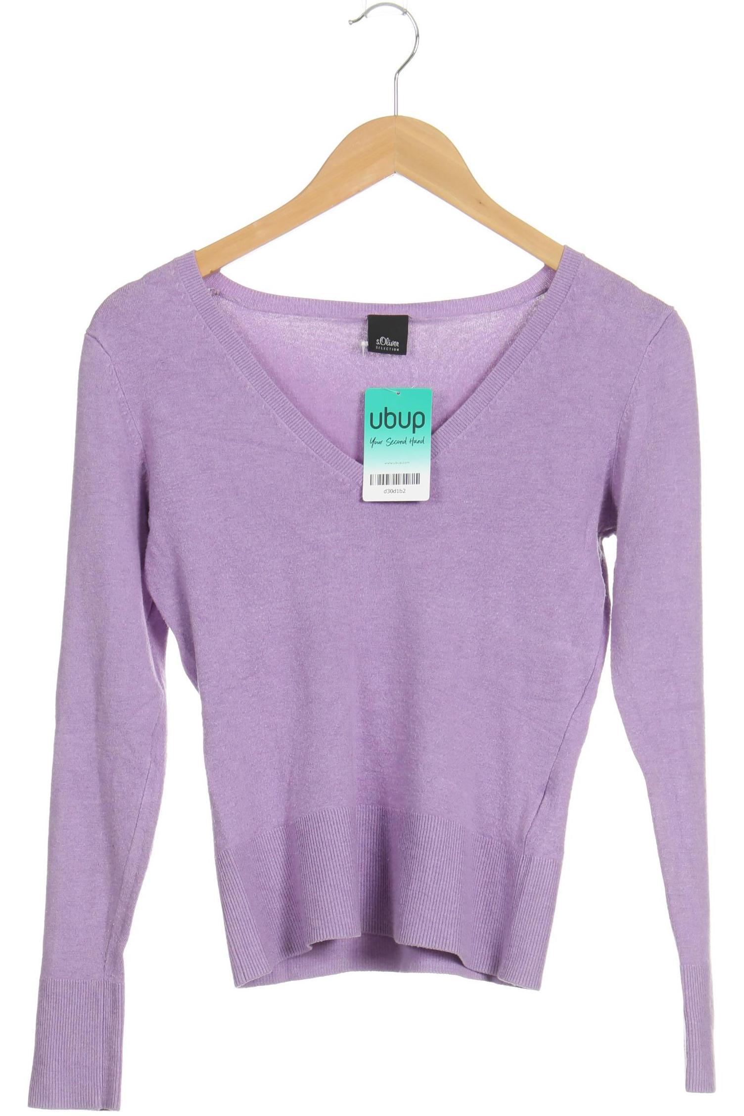

s.Oliver Damen Pullover, lila, Gr. 36