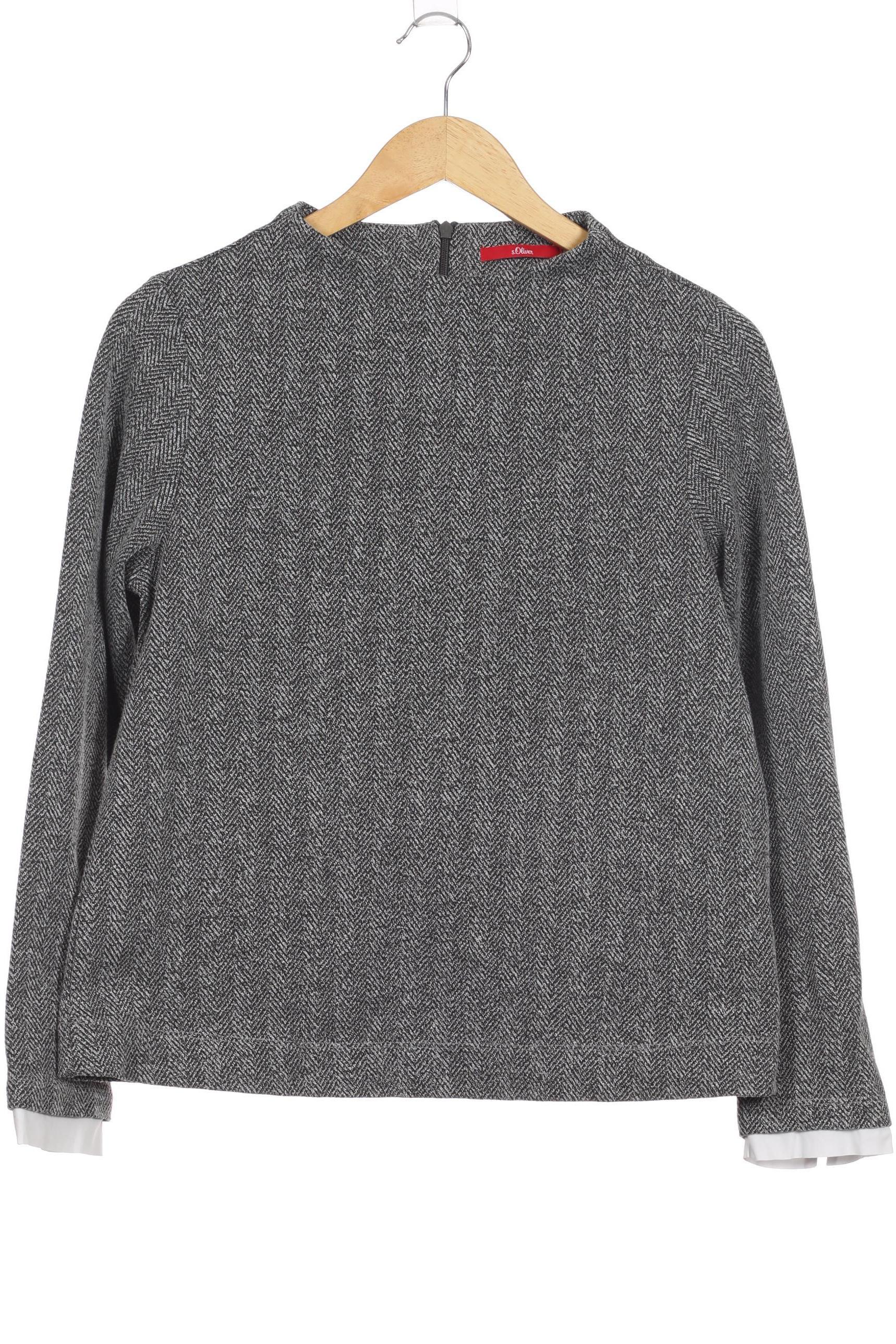 

s.Oliver Damen Pullover, grau, Gr. 38