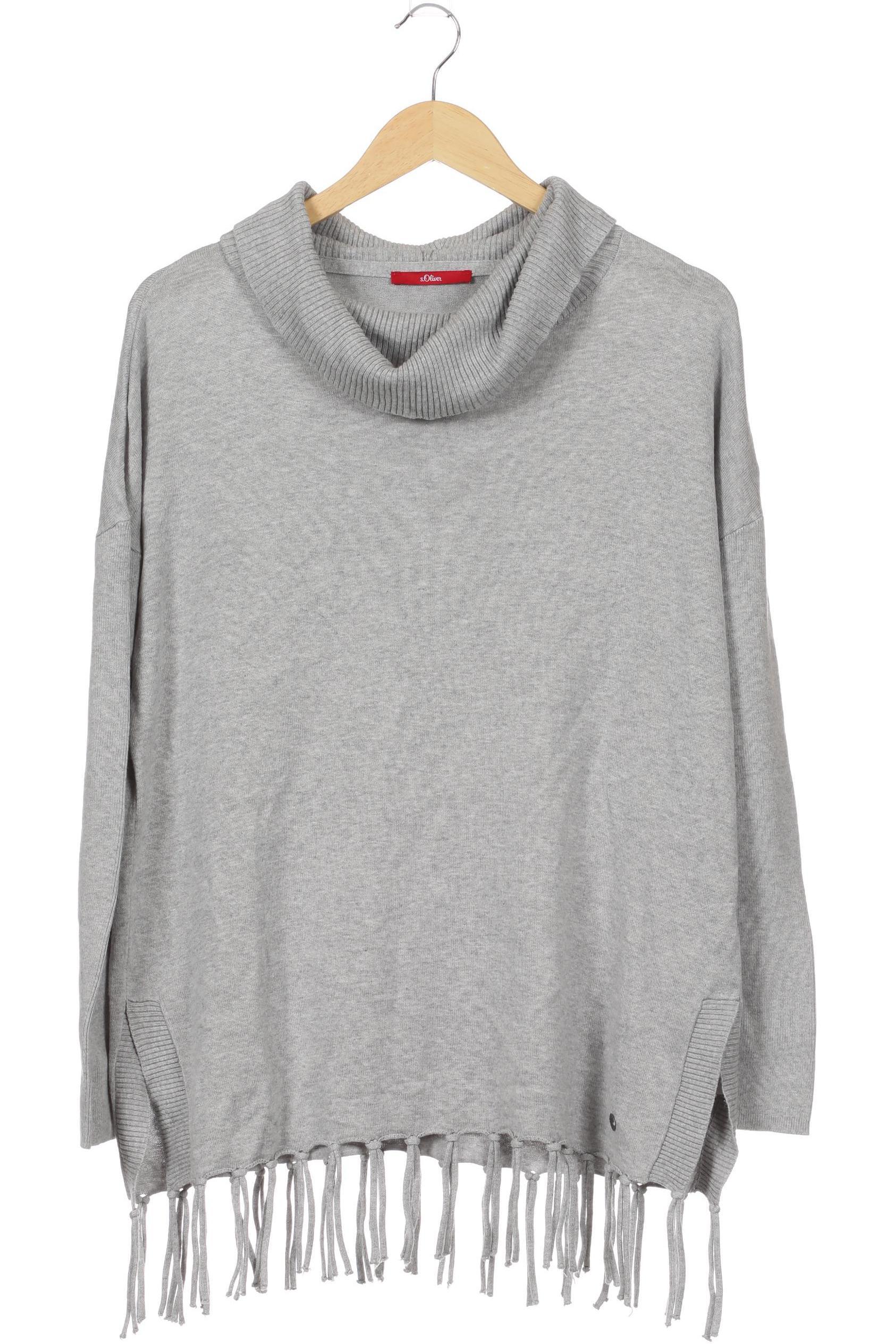 

s.Oliver Damen Pullover, silber, Gr. 40