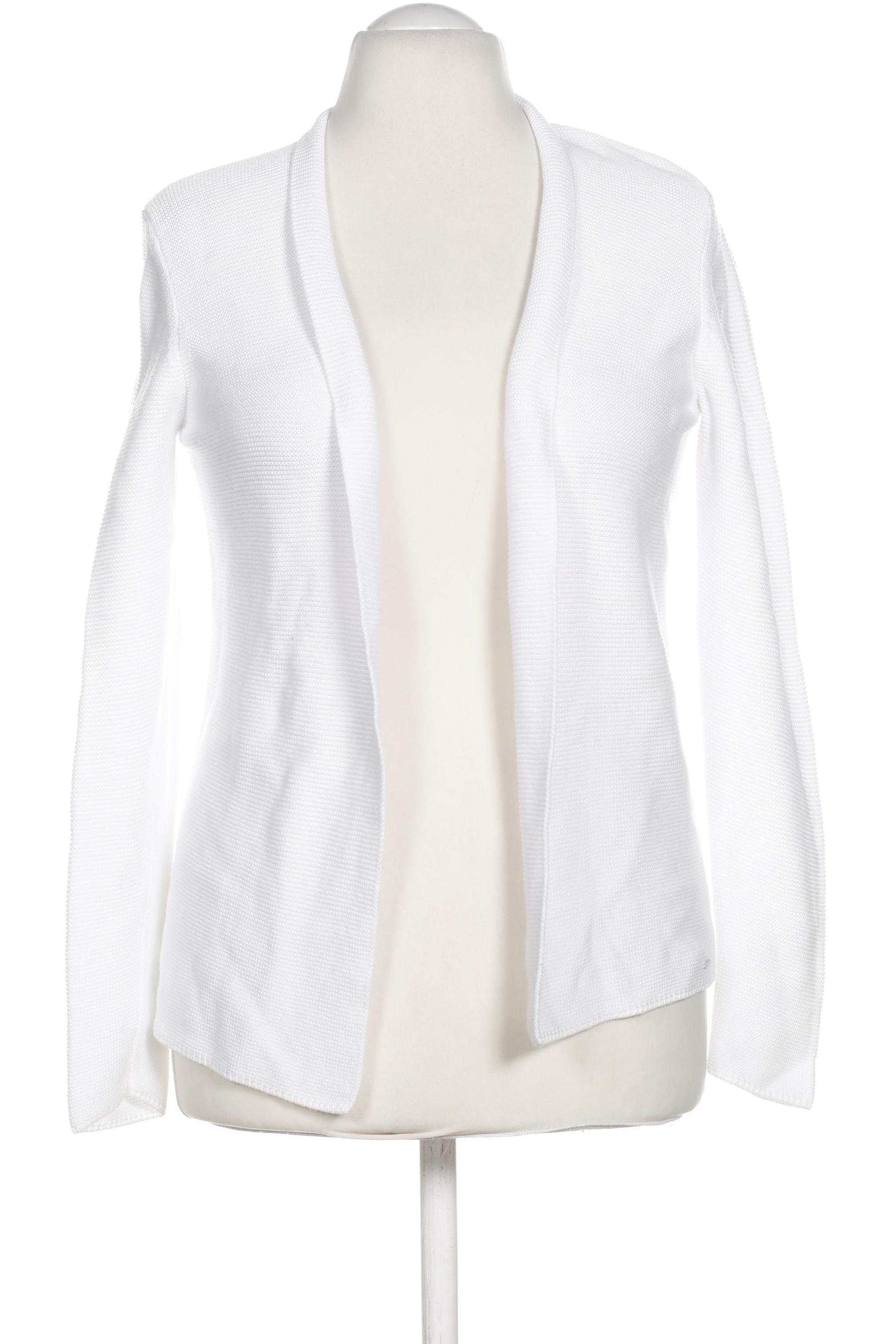 

s.Oliver Damen Strickjacke, weiß, Gr. 40