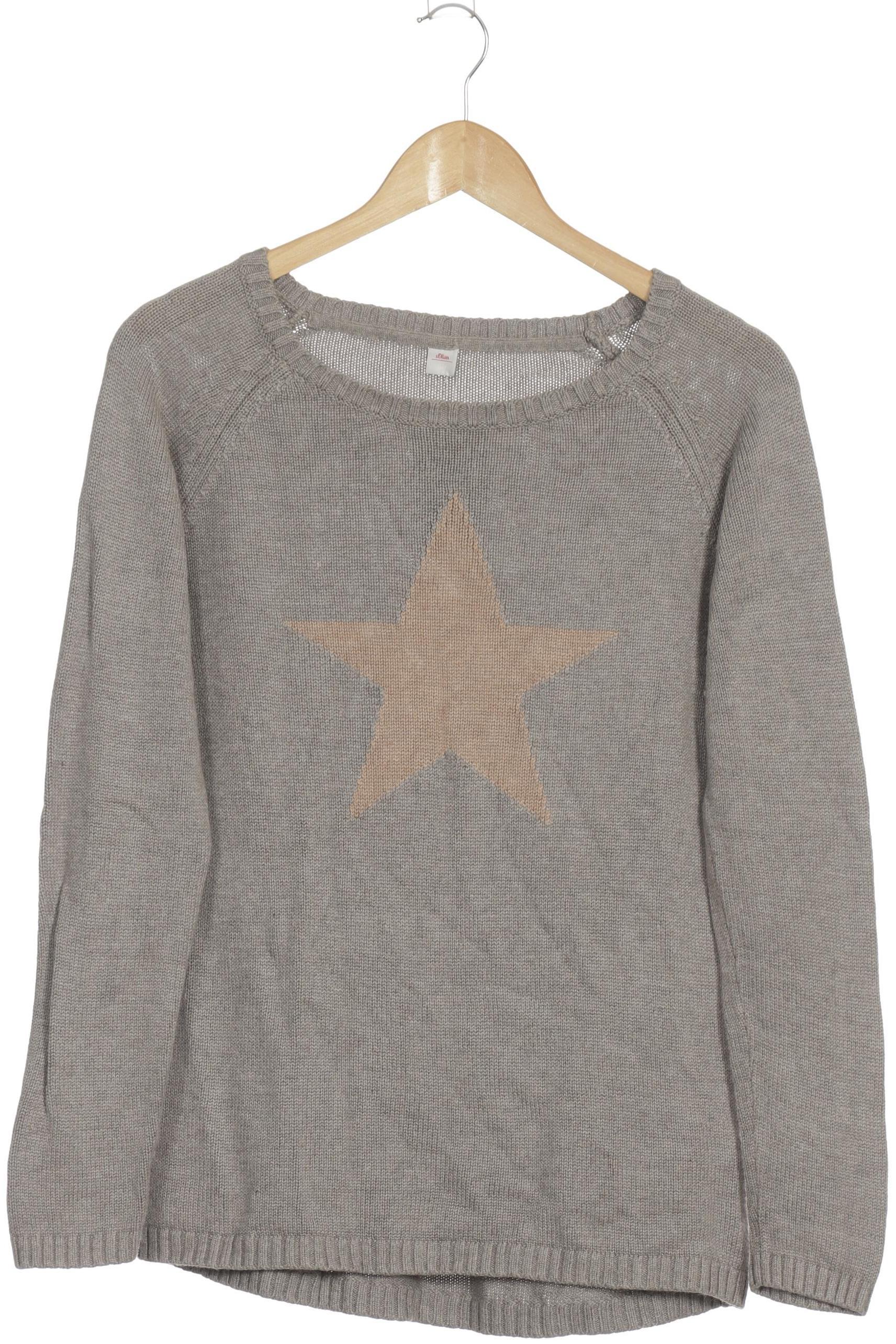 

s.Oliver Damen Pullover, grau, Gr. 38
