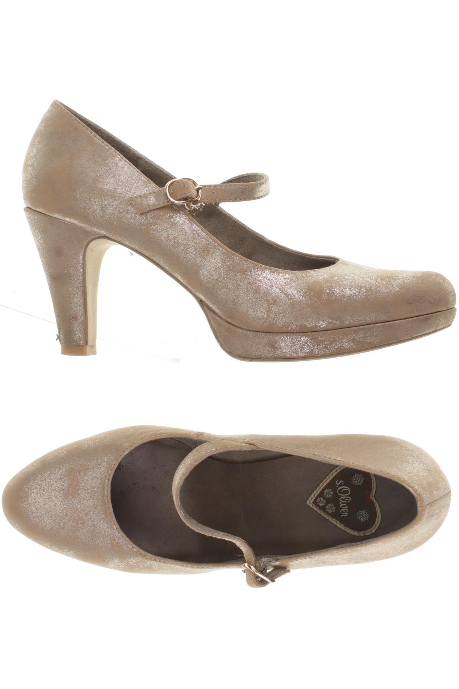 

s.Oliver Damen Pumps, beige, Gr. 41