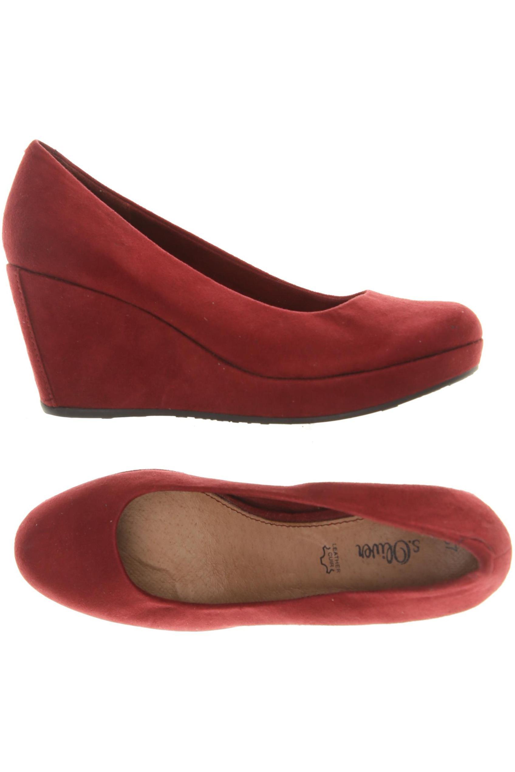 

s.Oliver Damen Pumps, rot, Gr. 37