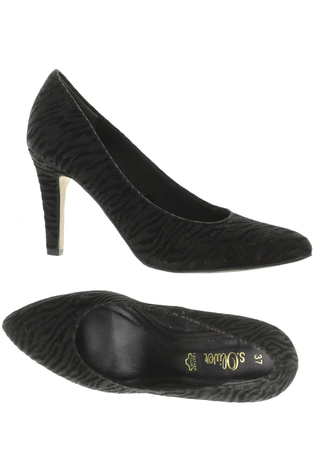 

s.Oliver Damen Pumps, schwarz, Gr. 37