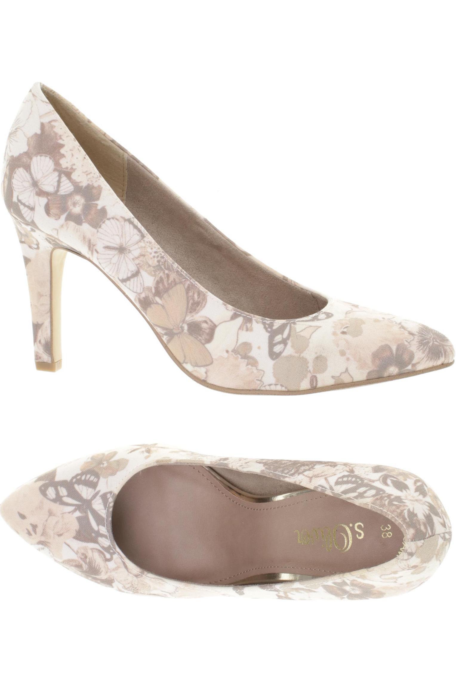 

s.Oliver Damen Pumps, beige, Gr. 38