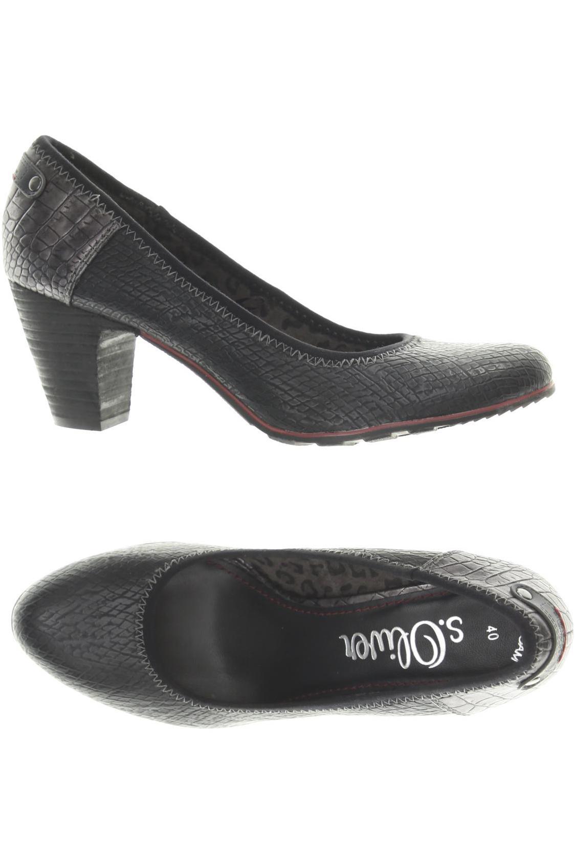 

s.Oliver Damen Pumps, schwarz, Gr. 40