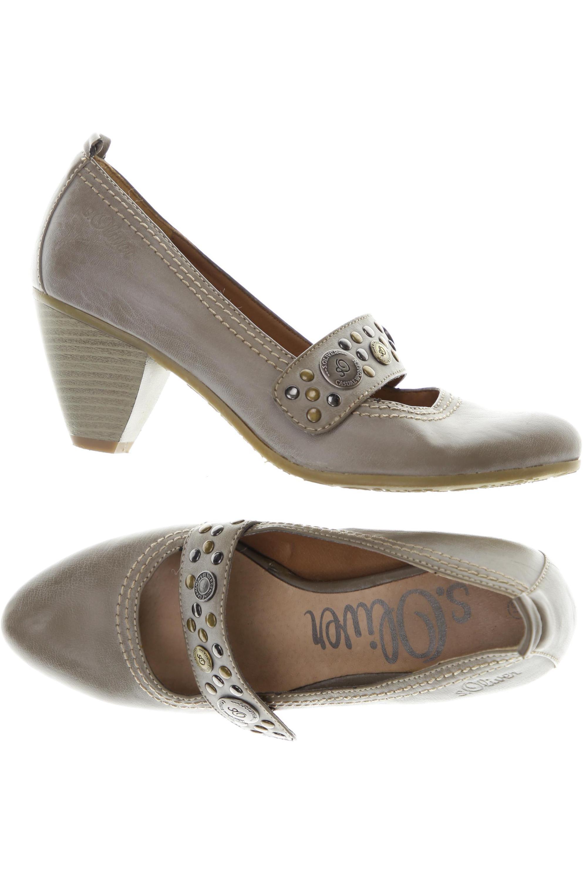 

s.Oliver Damen Pumps, grau, Gr. 37